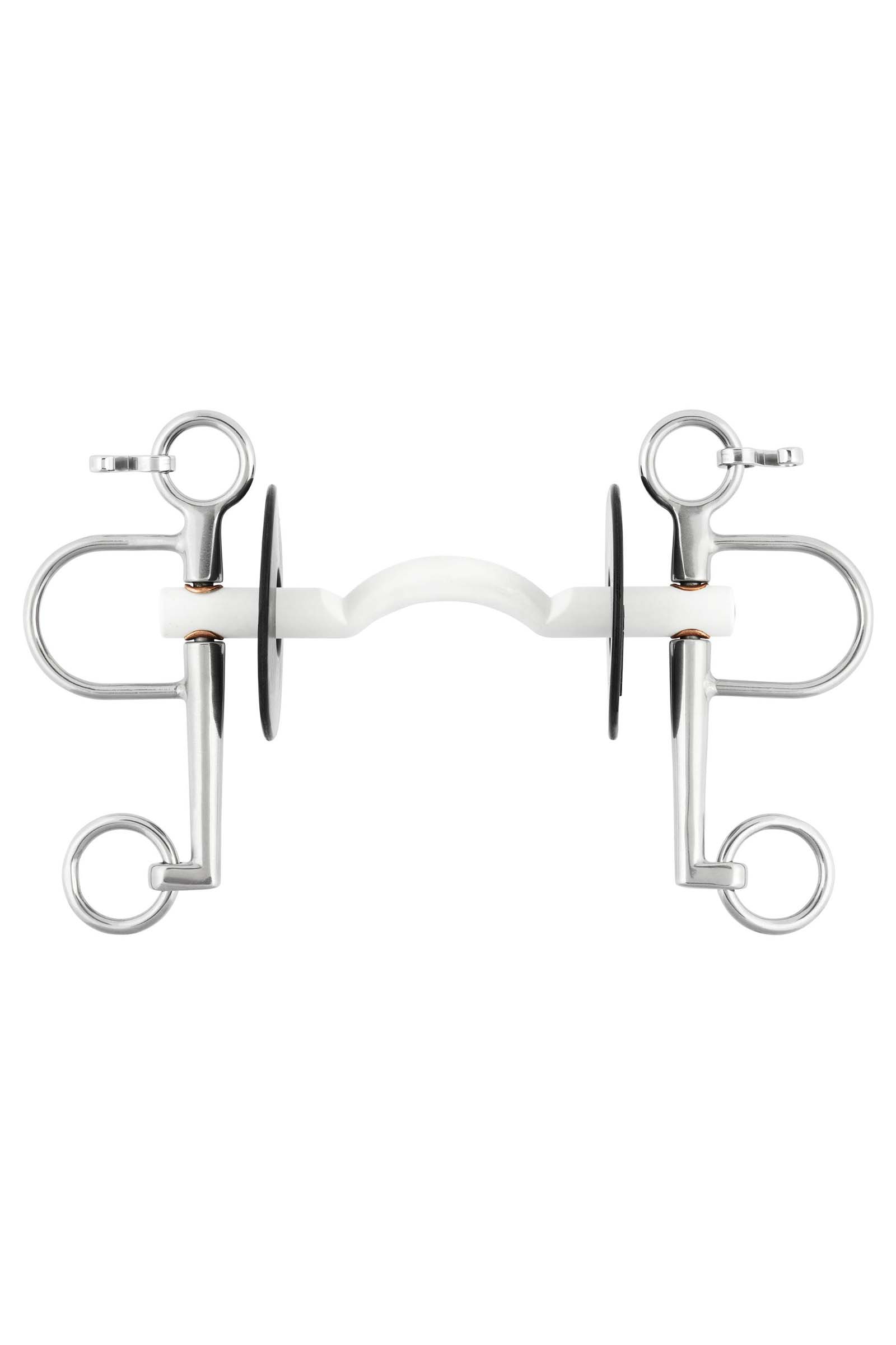 Sprenger Nathe Pelham Soft kuolain suoralla suuosalla ja kielentilalla, 15 mm, 7 cm varret