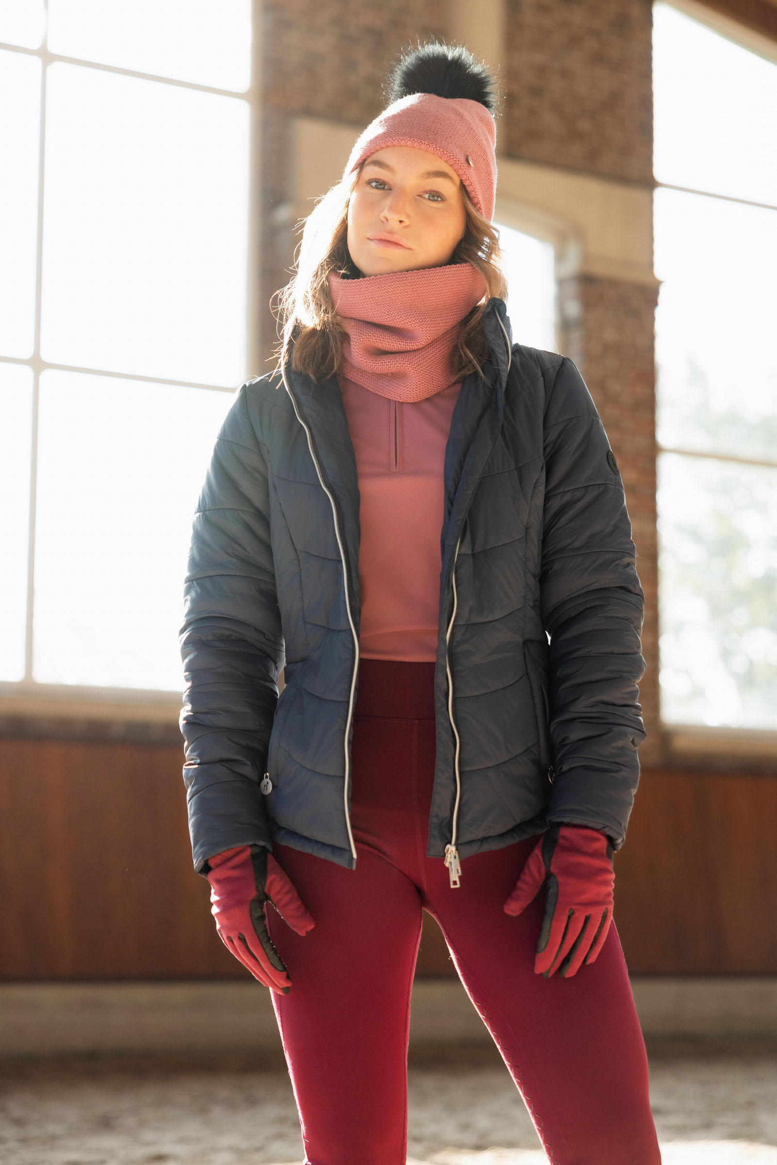 Horze Astrid topattu ratsastustakki