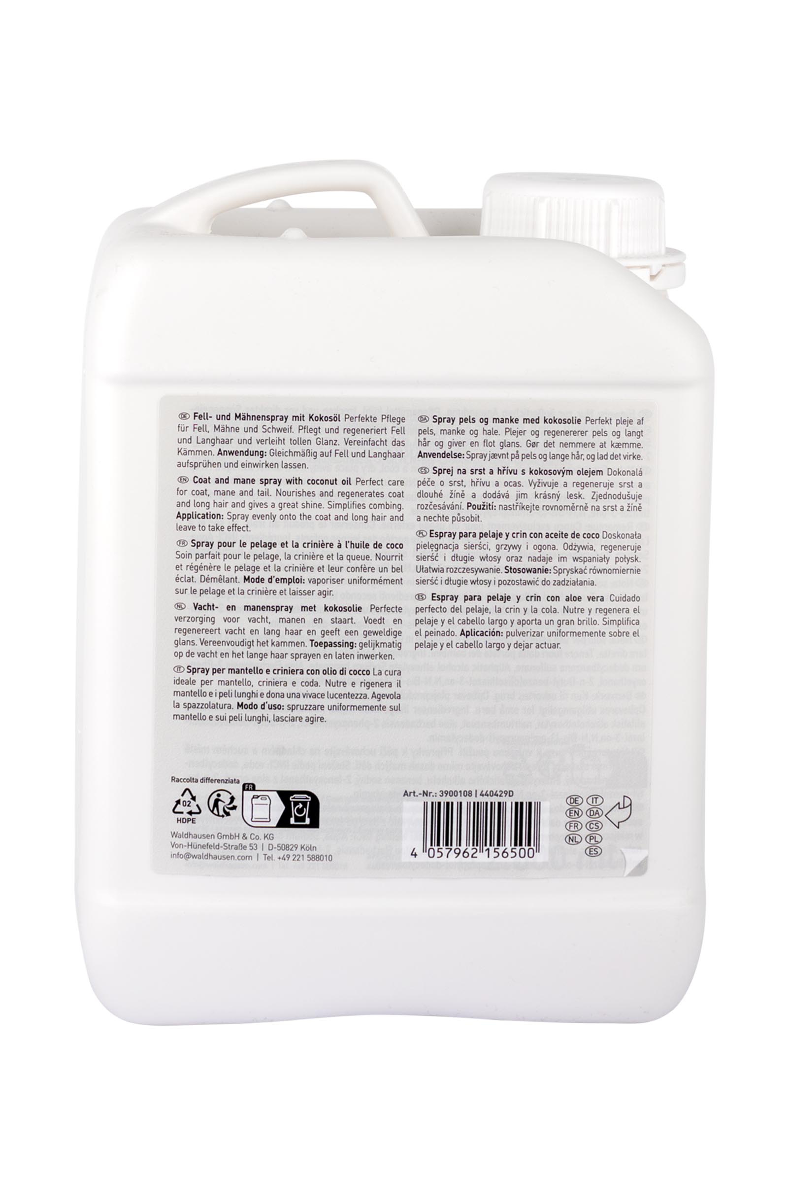 Waldhausen Harja- ja häntähoitosuihke aloe veralla, 2,5 l