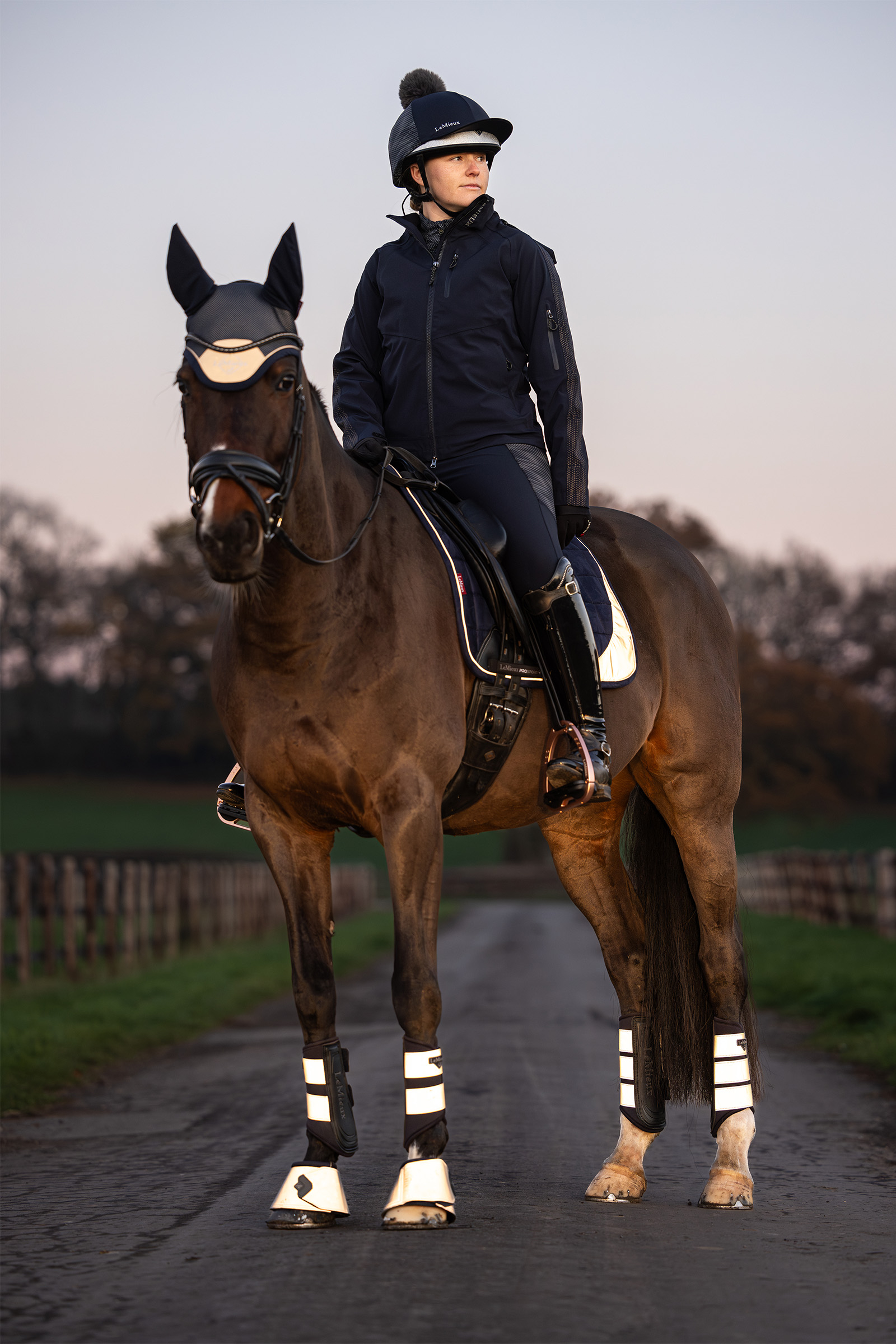 LeMieux Reflective Grafter Boot