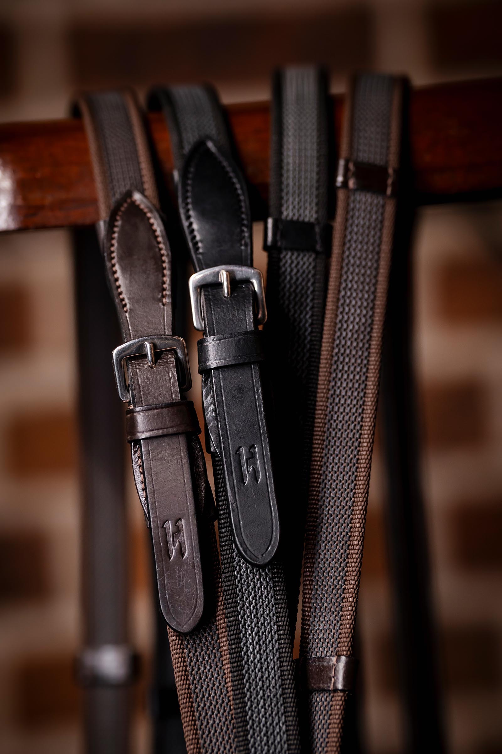 Horseware kumigrip mannertyyppiset ohjat