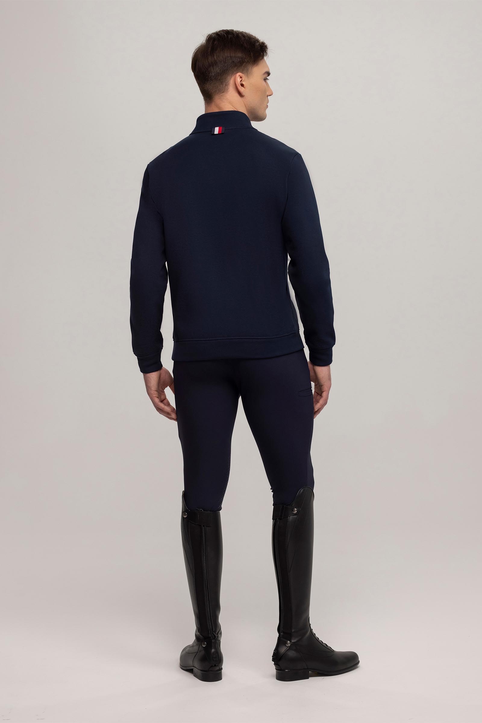 Tommy Hilfiger Equestrian Dallas miesten swetari, jossa 1/4 vetoketju