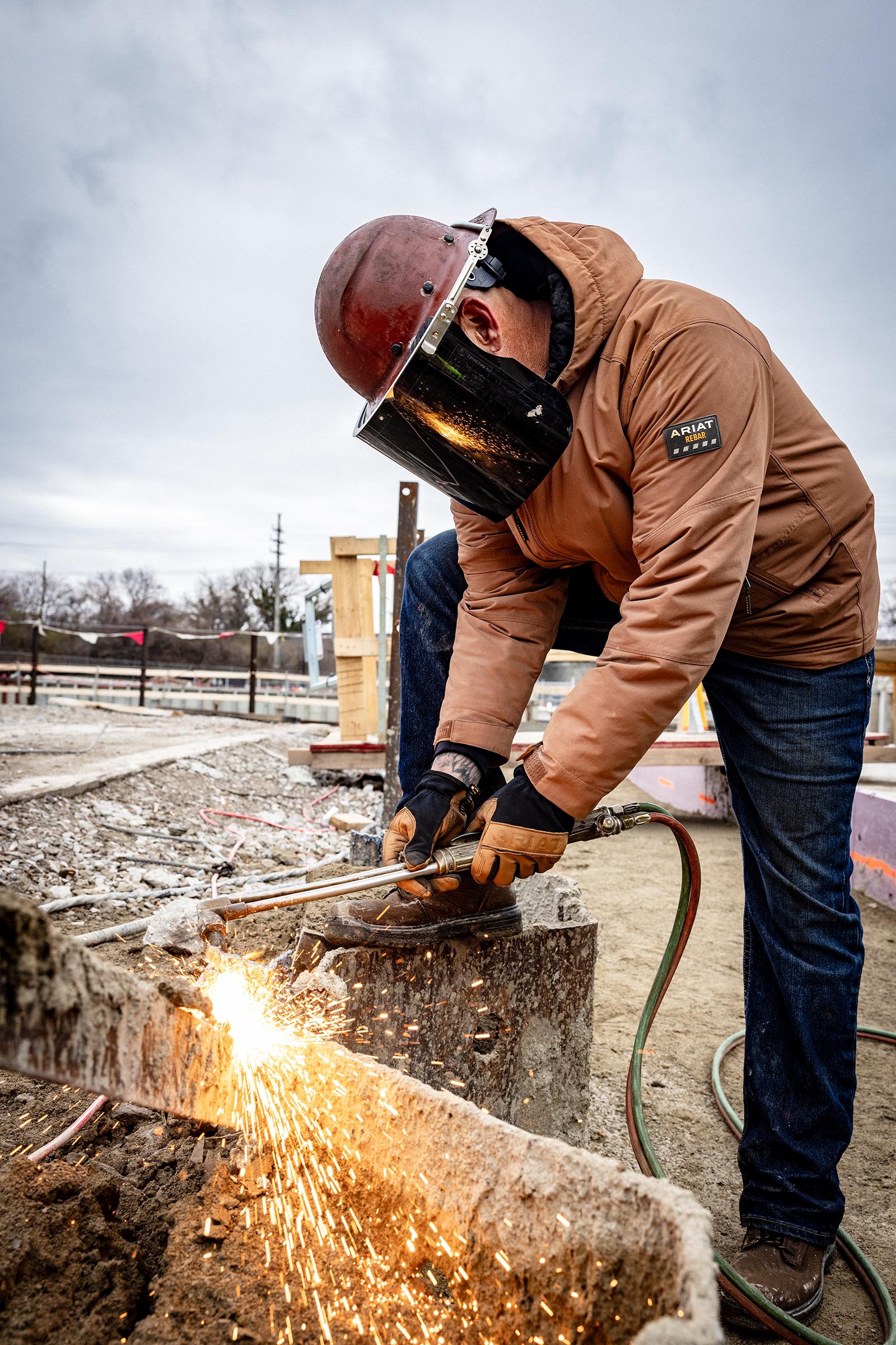 Ariat Rebar Cordura Ripstop Miesten eristetty takki