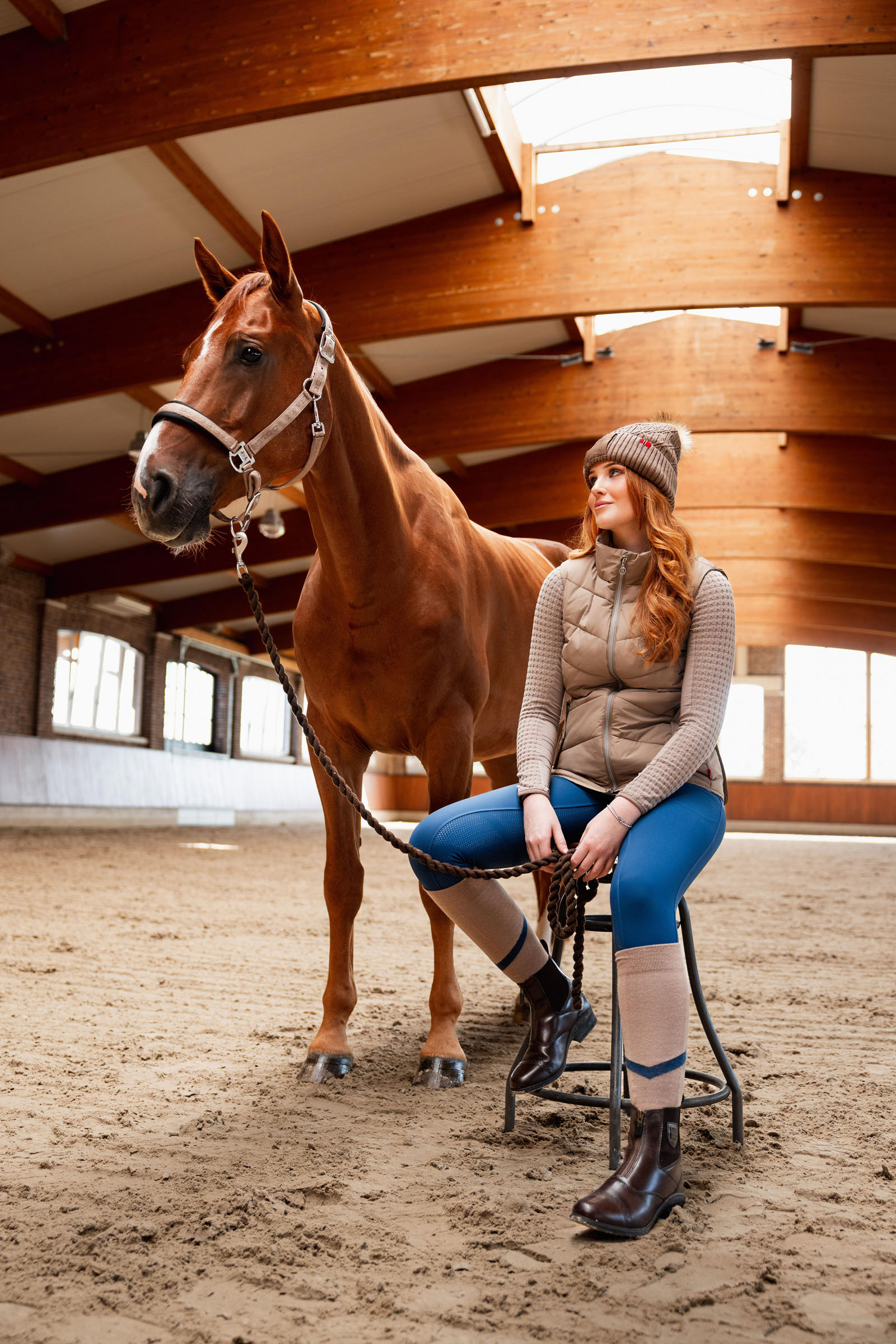 B Vertigo Cordelia Topattu Ratsastusliivi