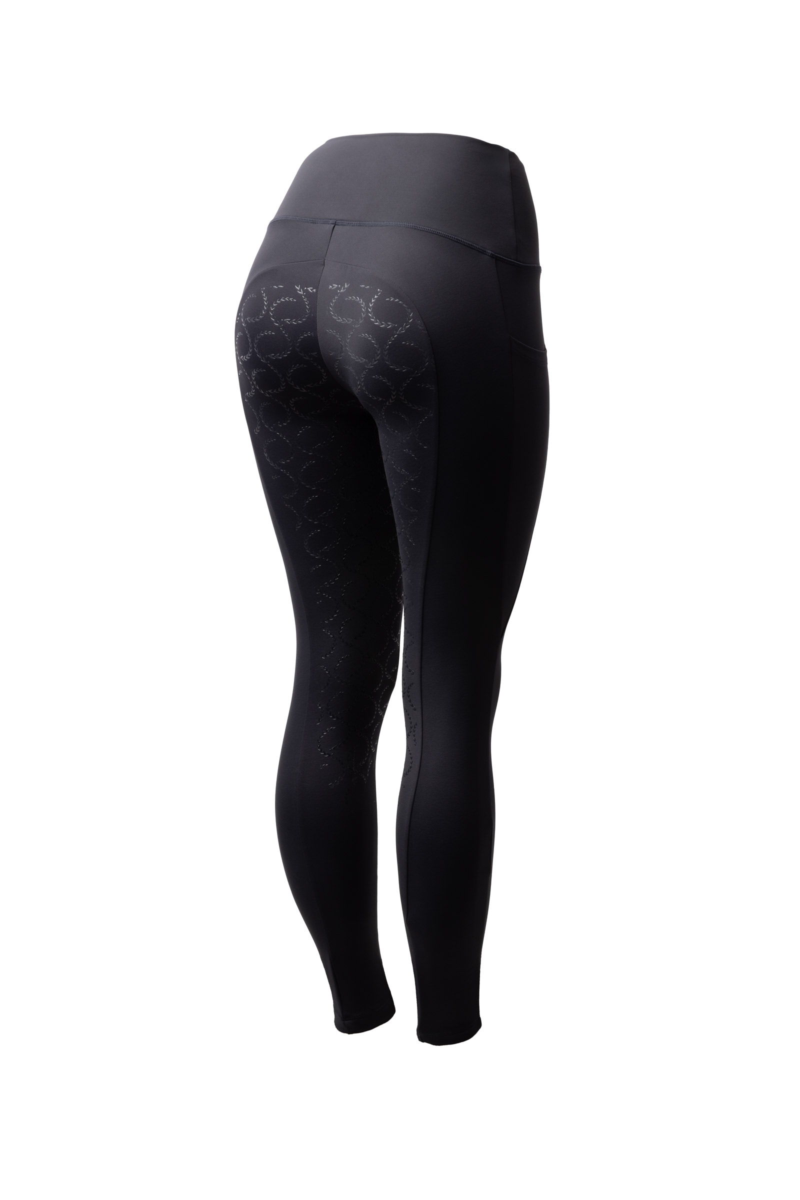 dark nay Horze Gillian Naisten Thermo Fullgrip leggingit