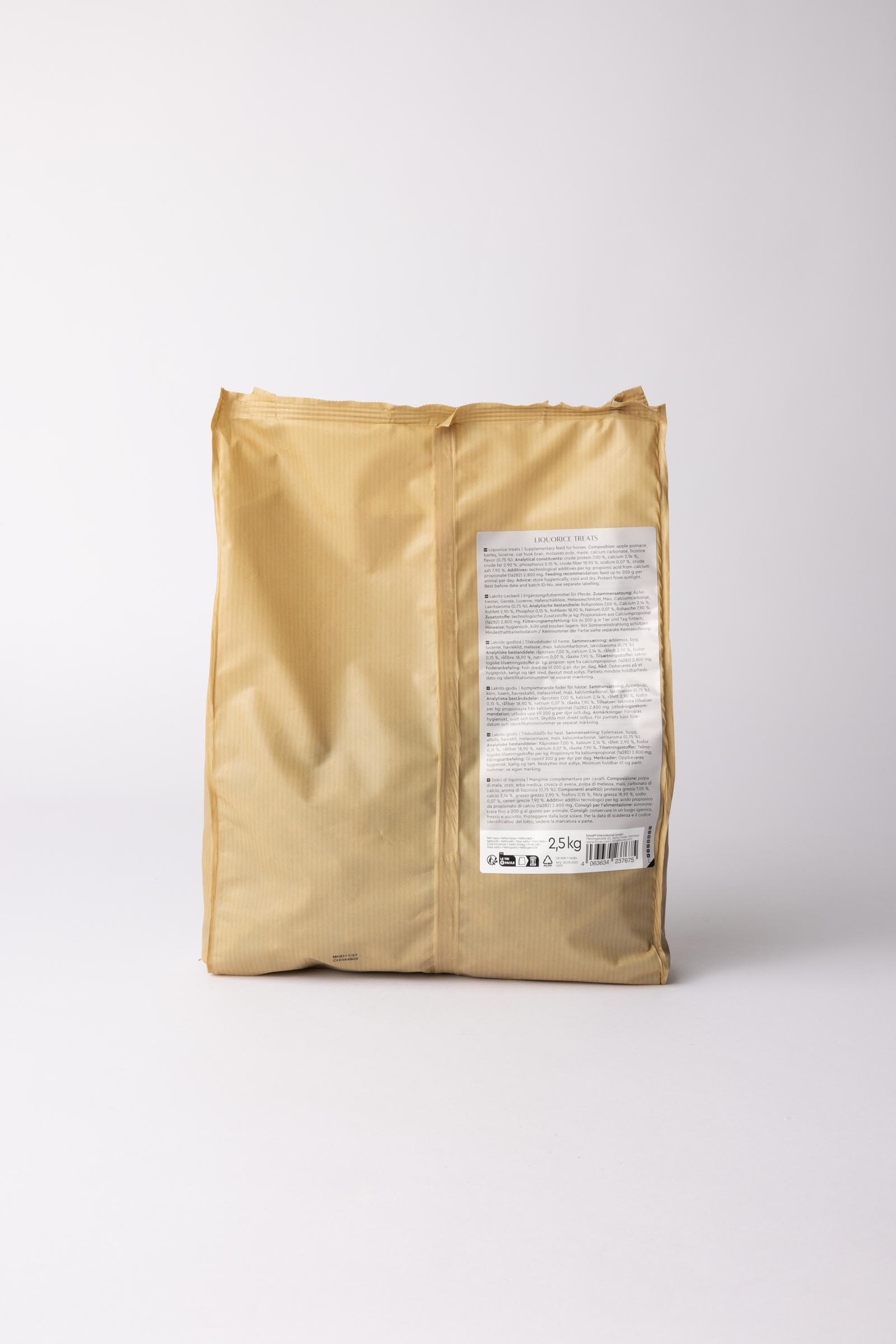 Horze Biscuits Lakritsi makupalat, 2,5 kg