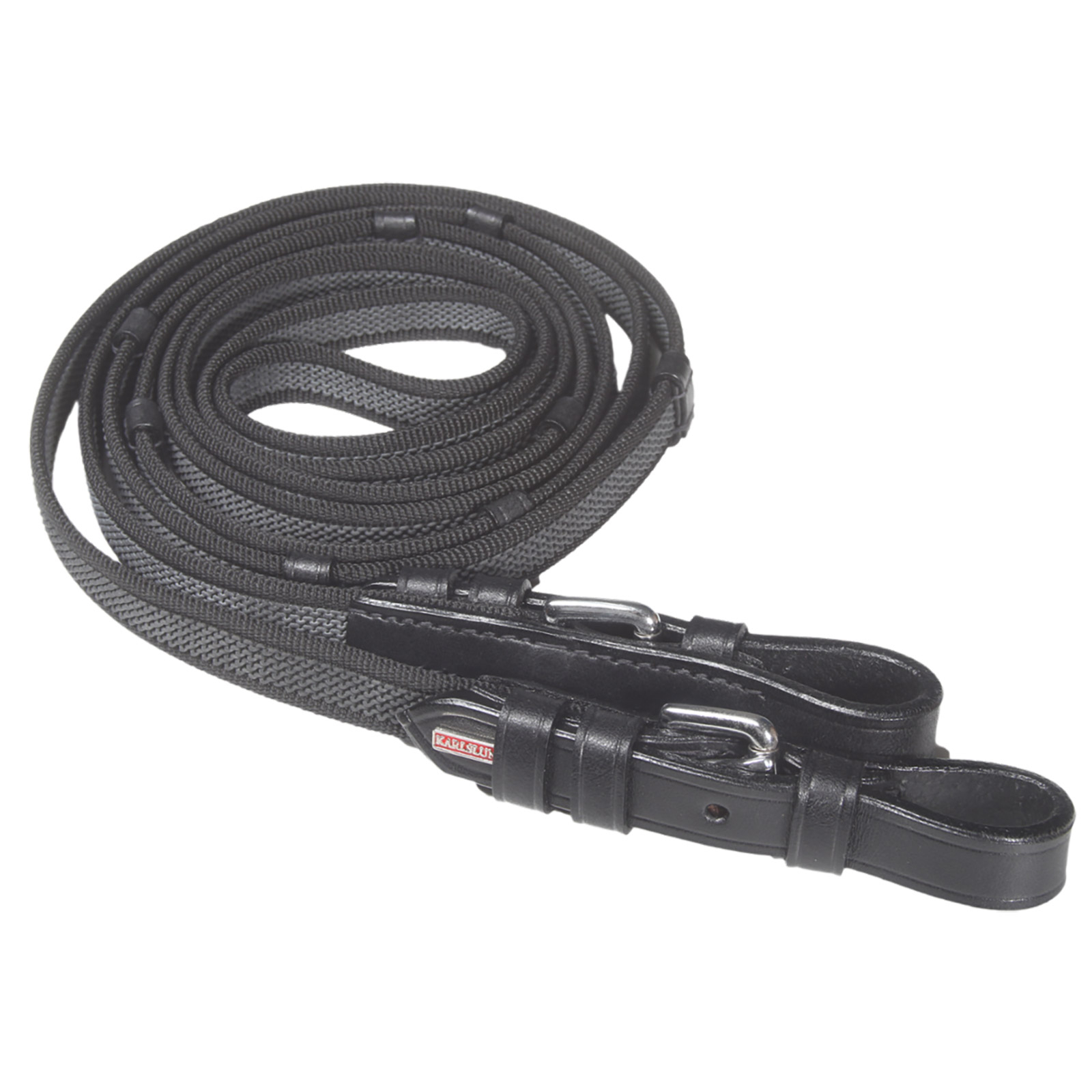 Karlslund Super grip ohjat stoppareilla ja pikalukoilla