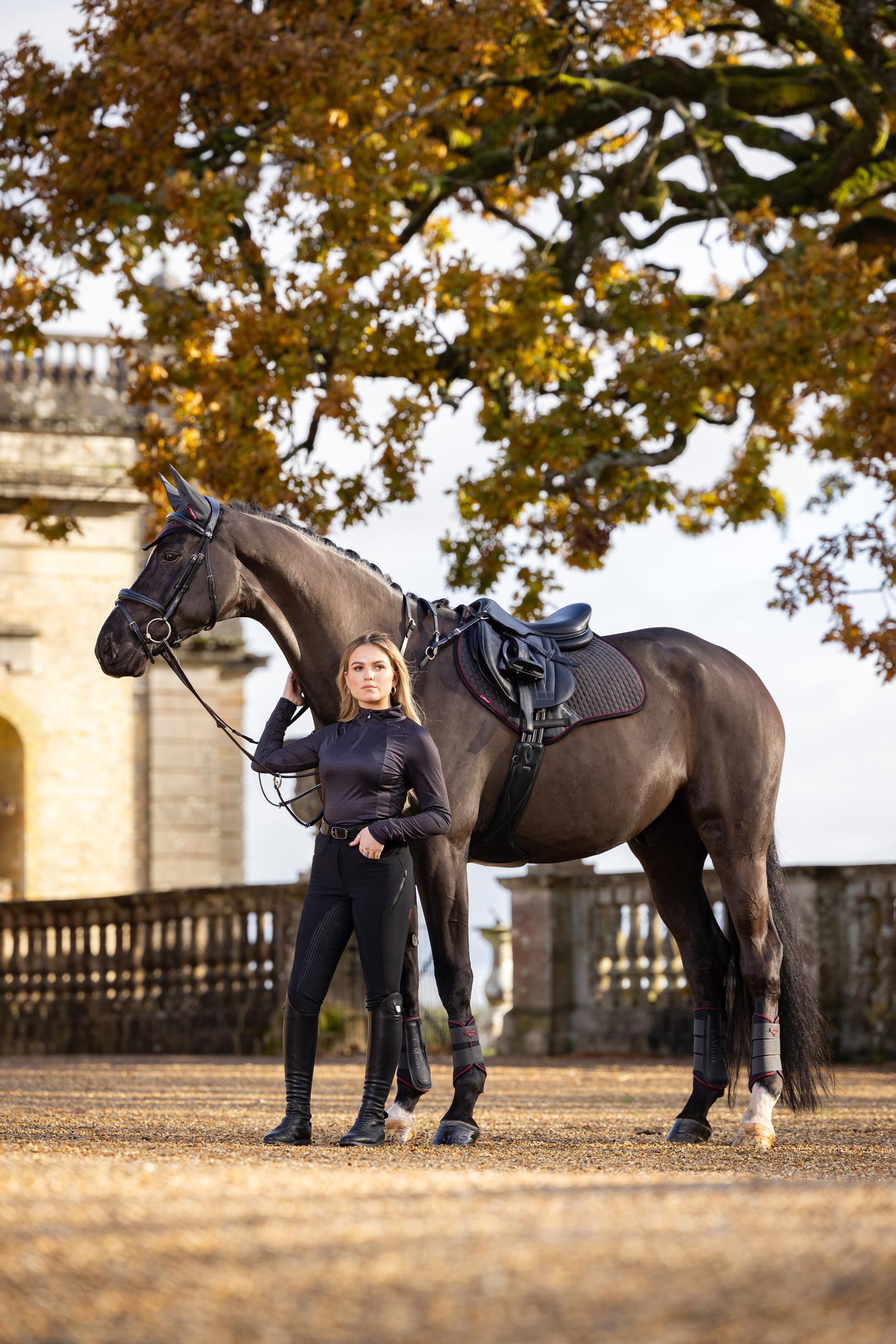 LeMieux Suede Square CC Estesatulahuopa