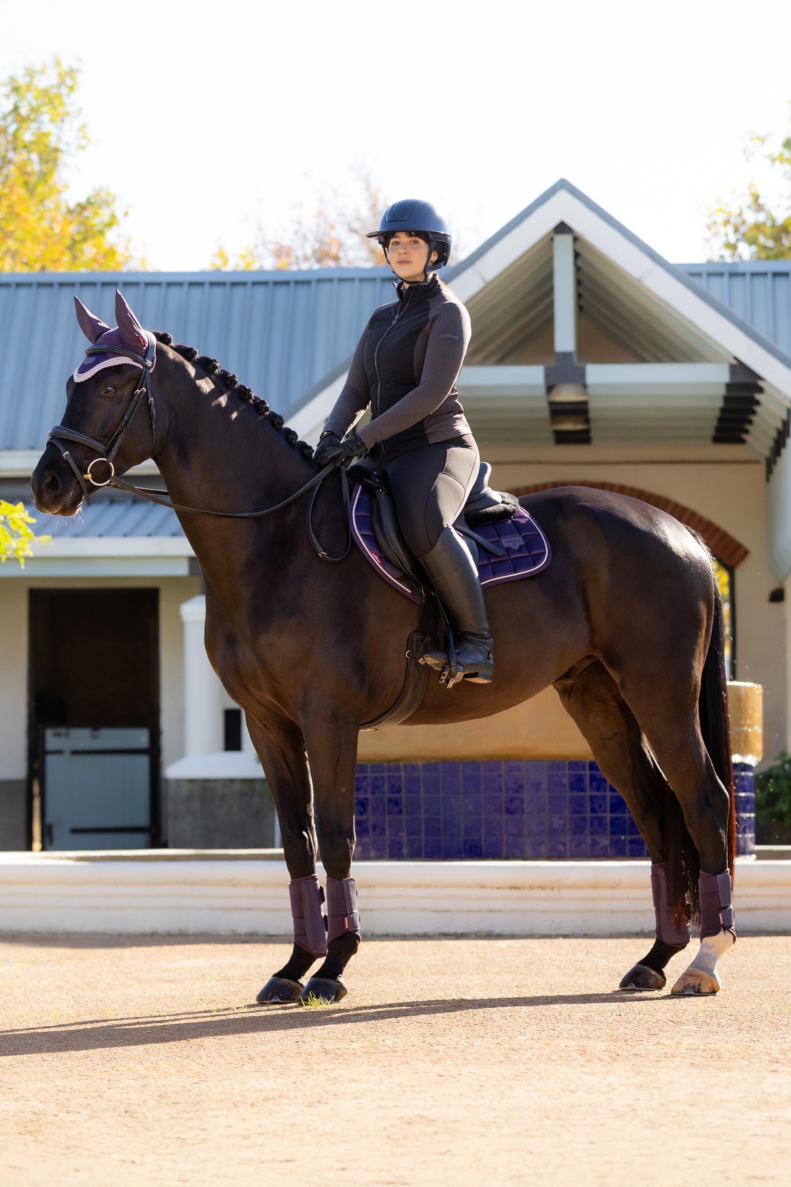 LeMieux Merino+ Loire klassinen Close Contact satulahuopa