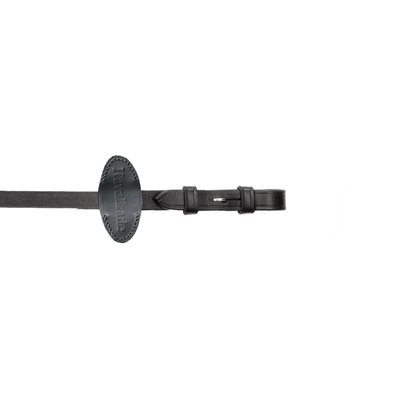 Kavalkade kumitetut ohjakset, joissa on koukkukoukku