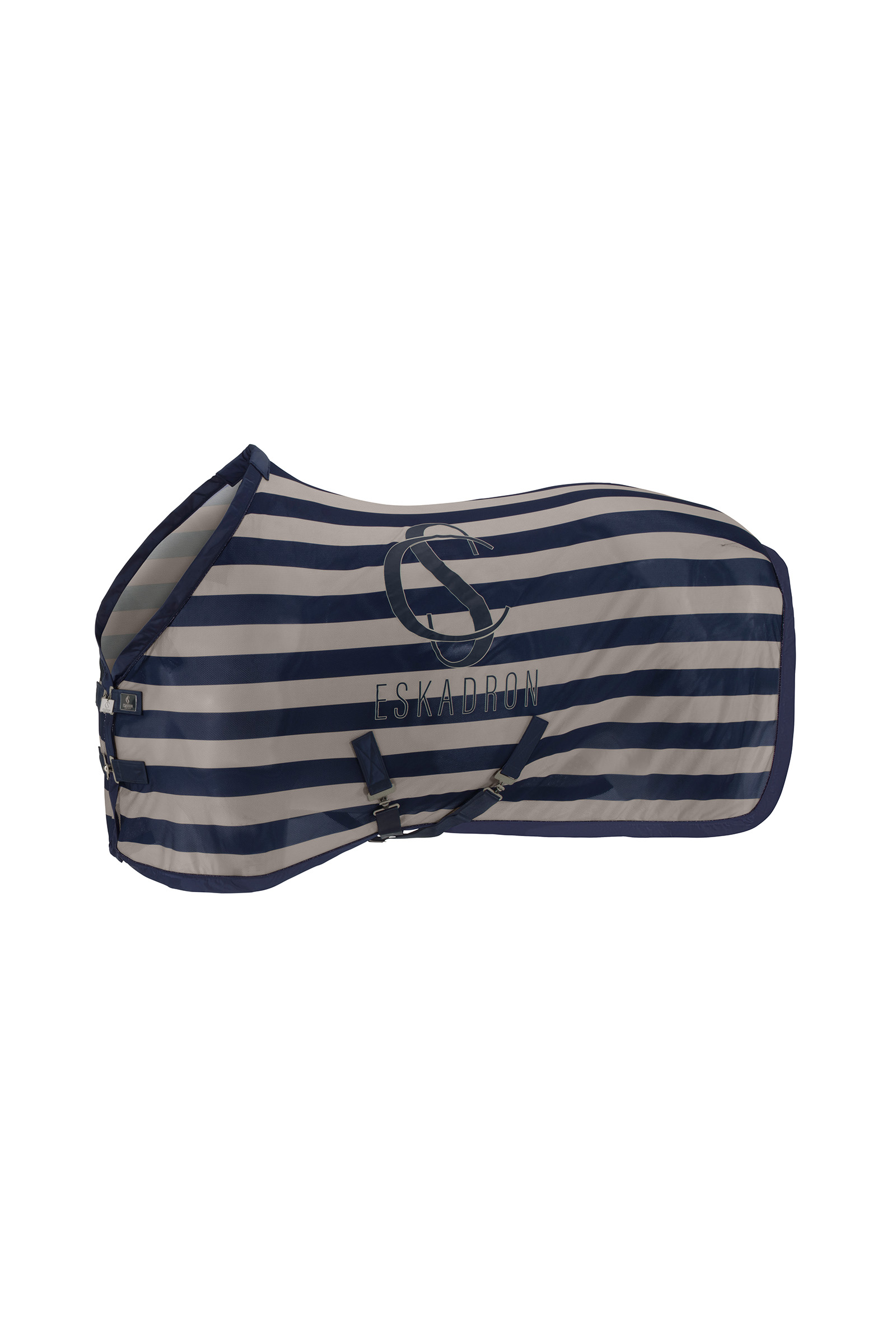 Navy-velvet taupe Eskadron Classic Sports Fly Rug Cooler Fly SS24