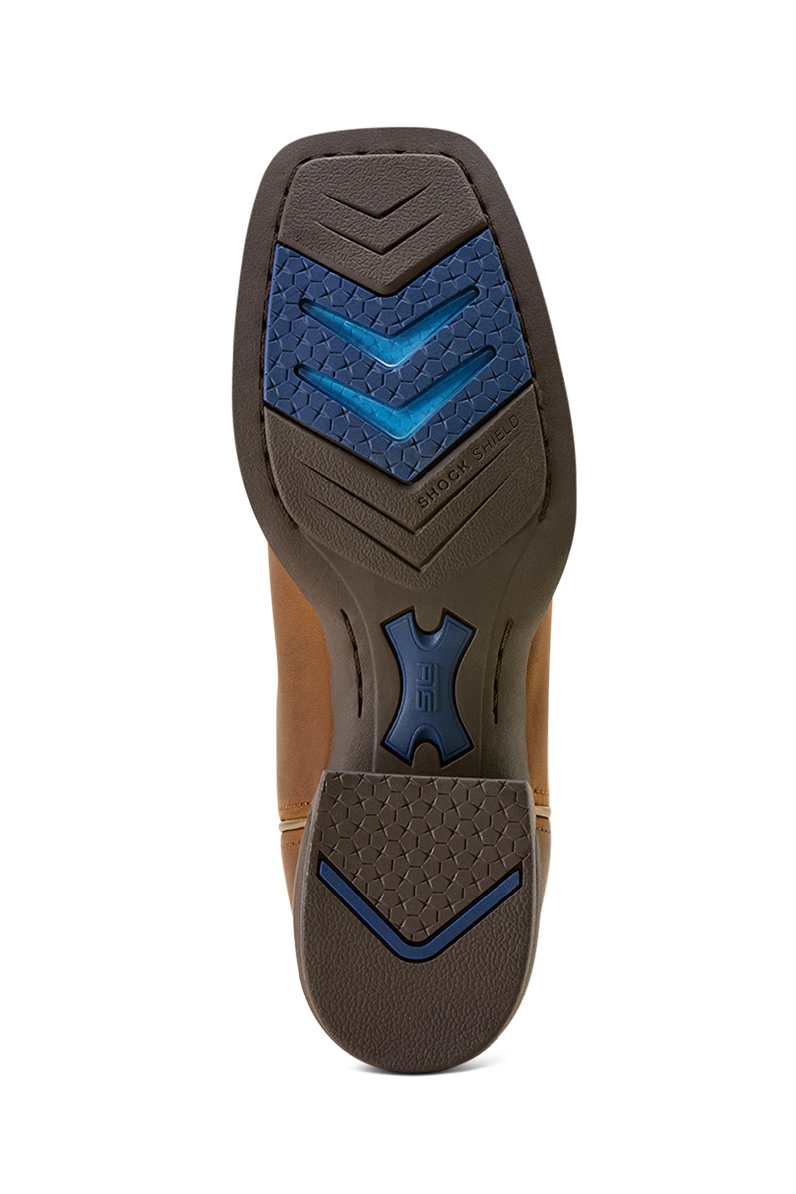 Ariat Naisten Cattle Caite western-saappaat leve&auml;ll&auml; nelikulmaisella k&auml;rjell&auml;