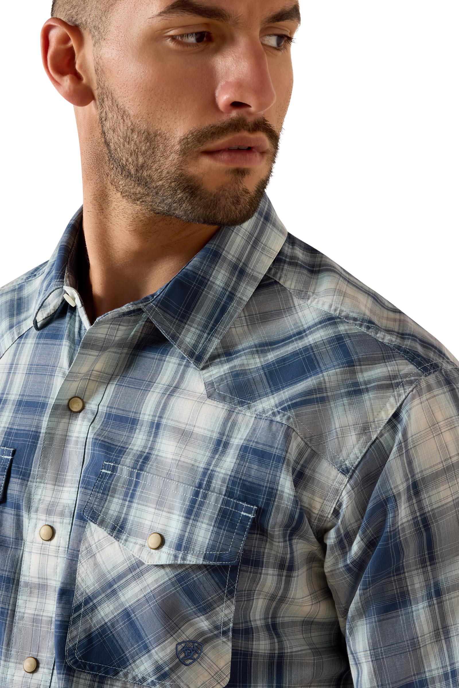 Ariat Retro Heathcliff miesten istuva nepparipaita