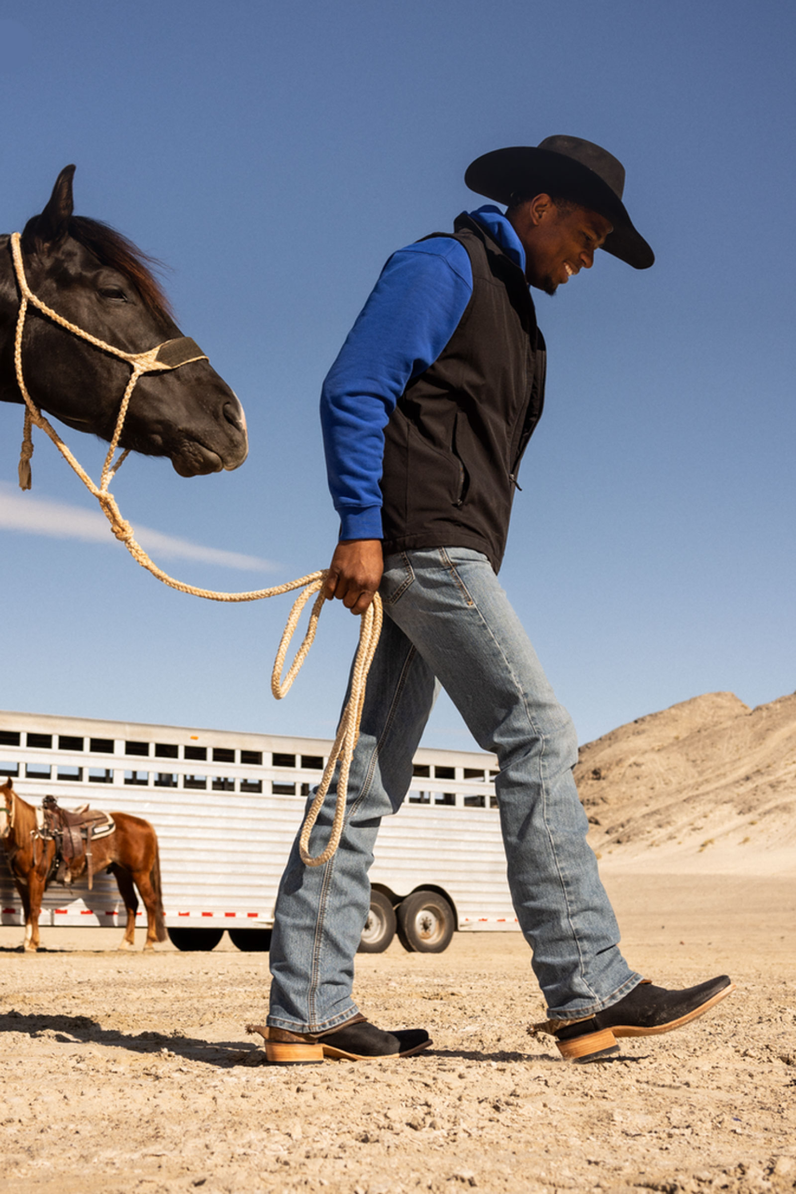 Ariat M8 Modern Tekstretch Sebastian Miesten kapealahkeiset farkut