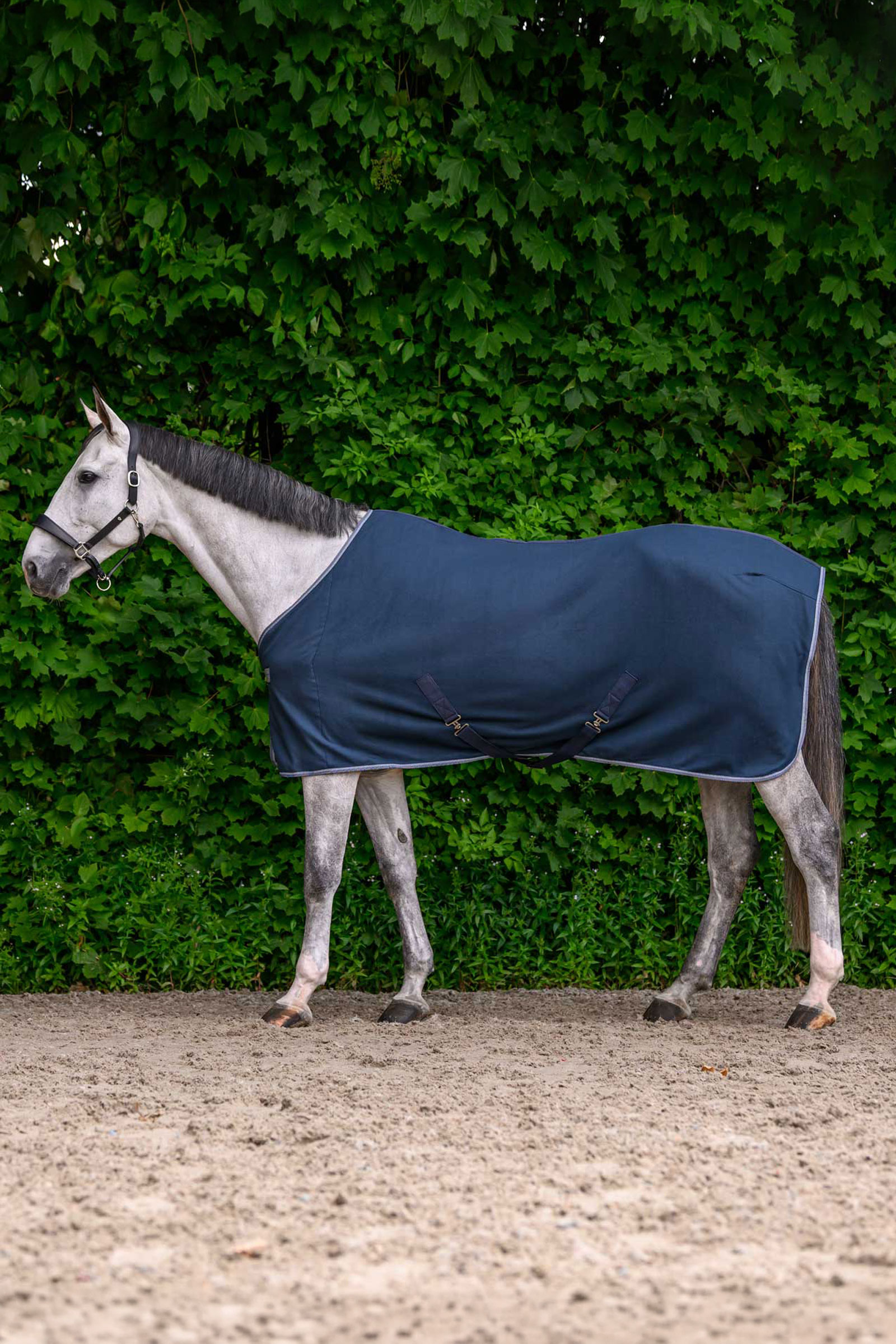 Night Blue Waldhausen ECONOMIC fleece loimi ristiv&ouml;ill&auml;