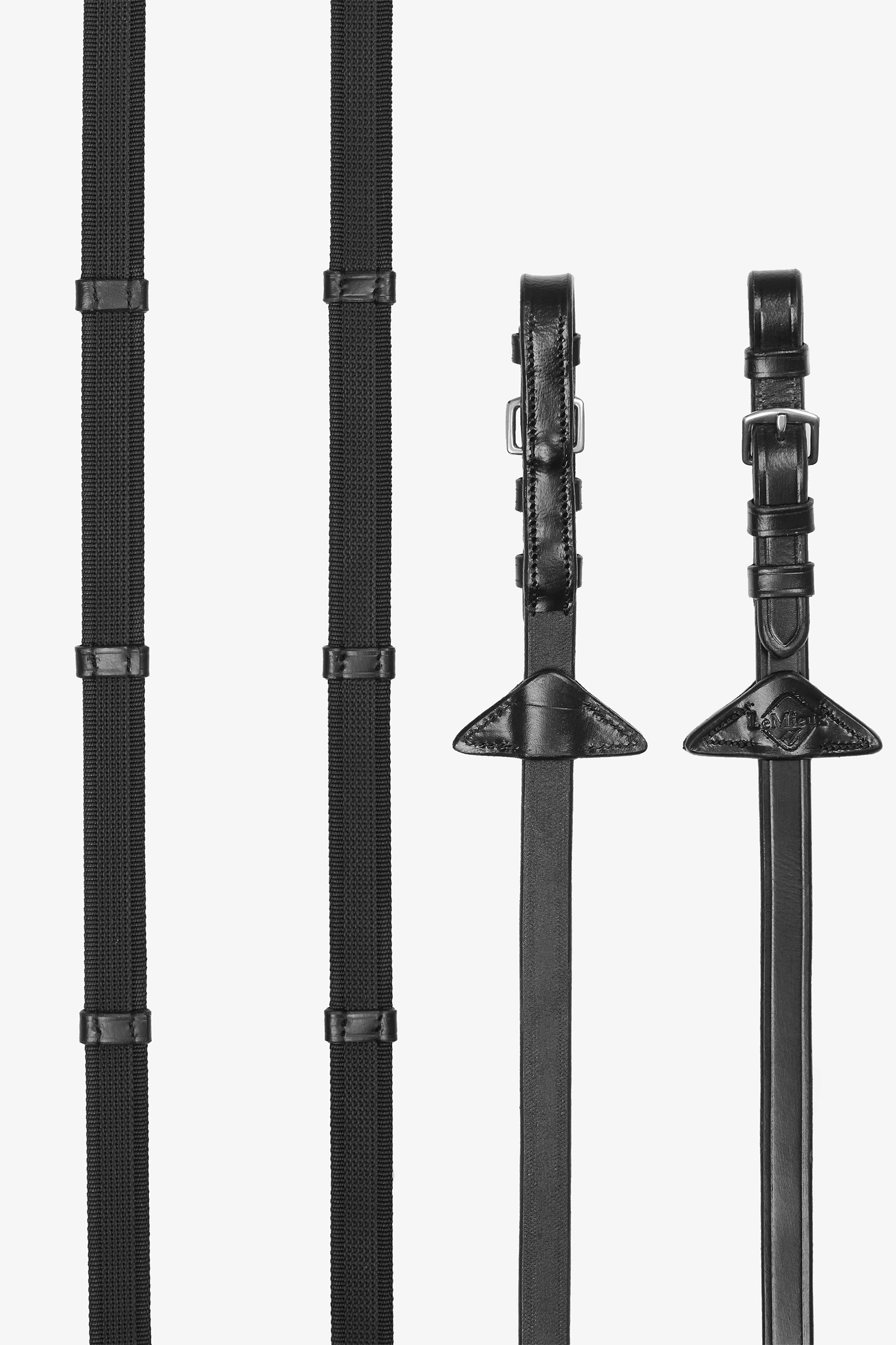 Black/Silver LeMieux Rubber Grip Continental ohjat