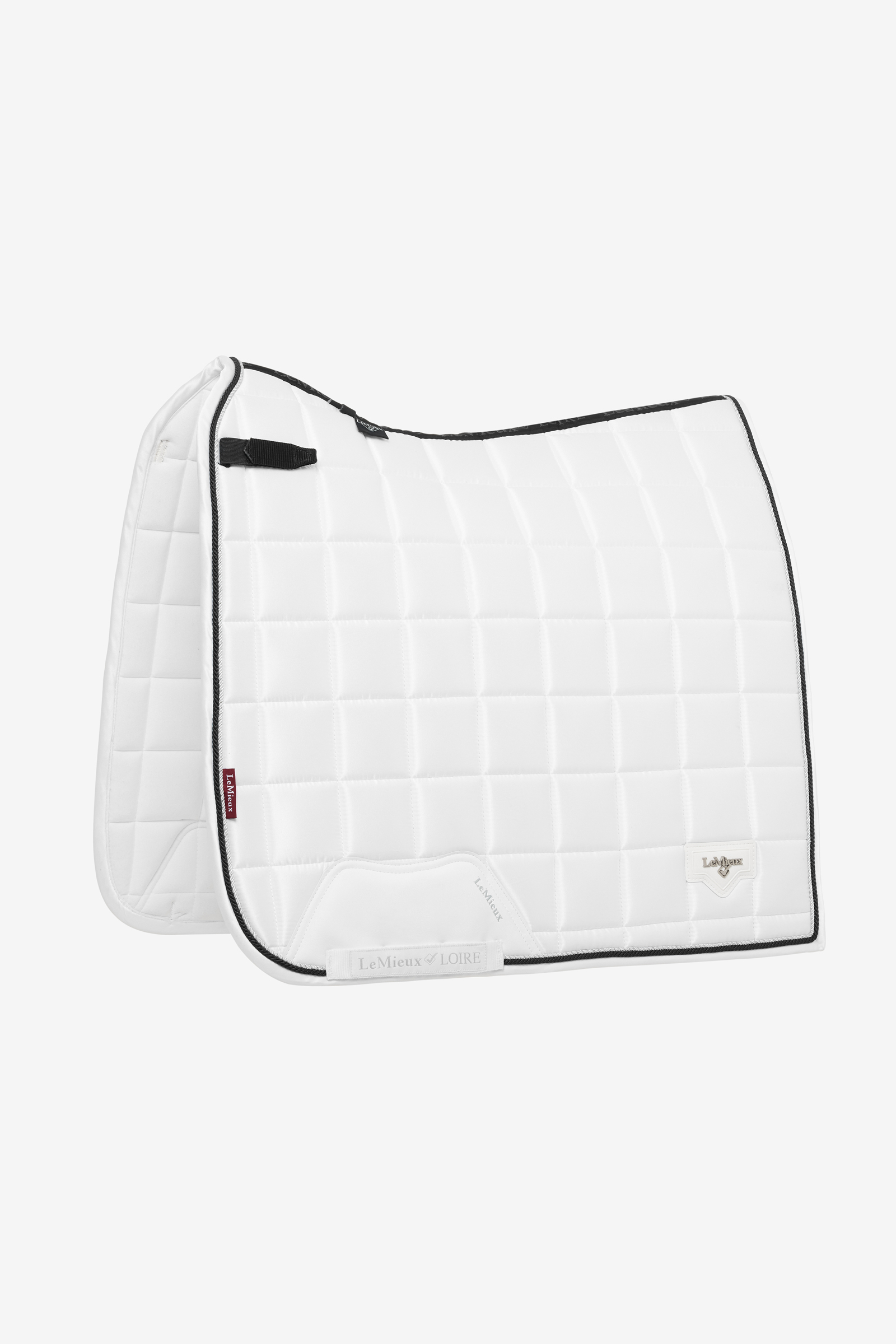 White LeMieux Loire Classic Dressage Pads