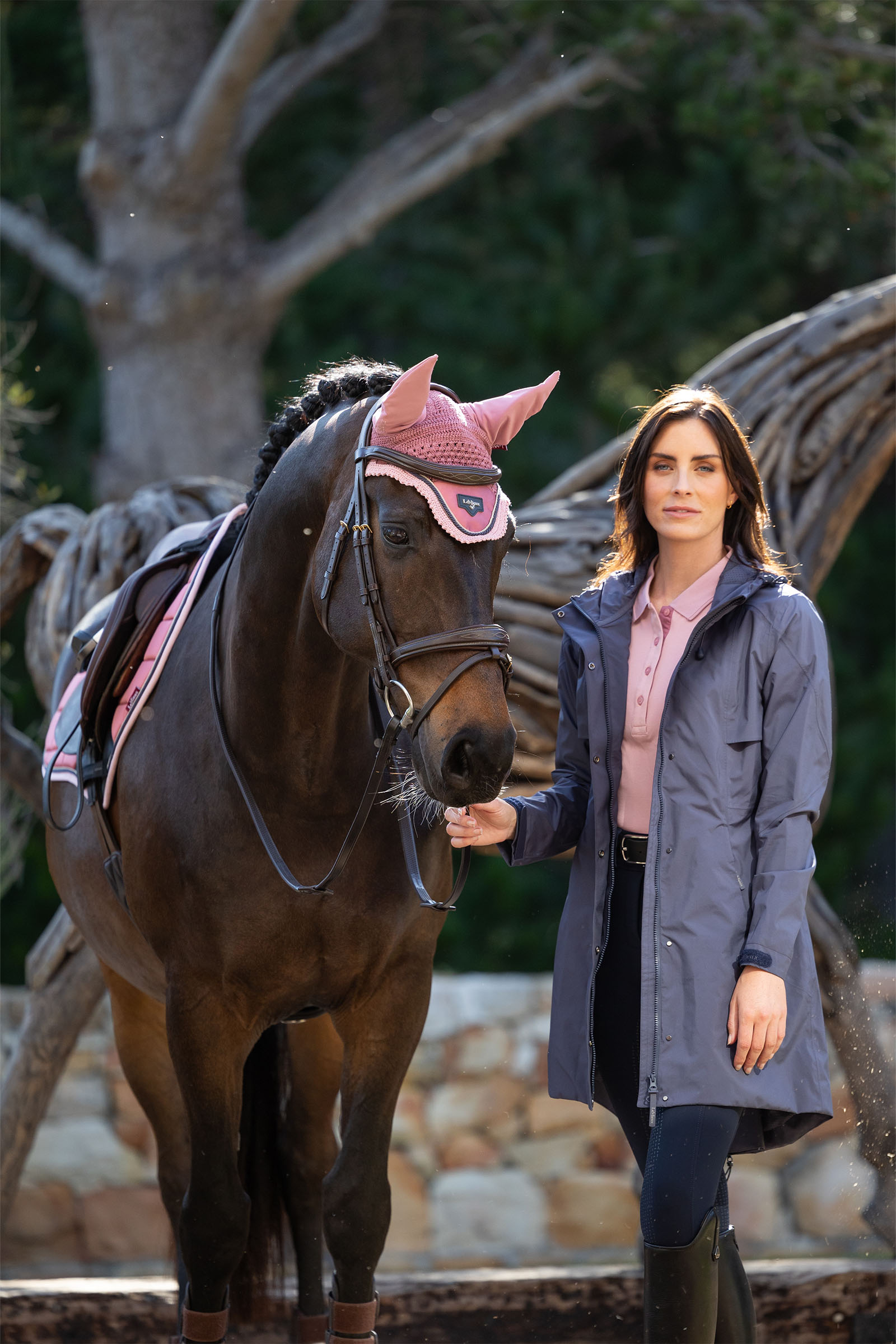 LeMieux Naisten Pitk&auml; Sadetakki Grace