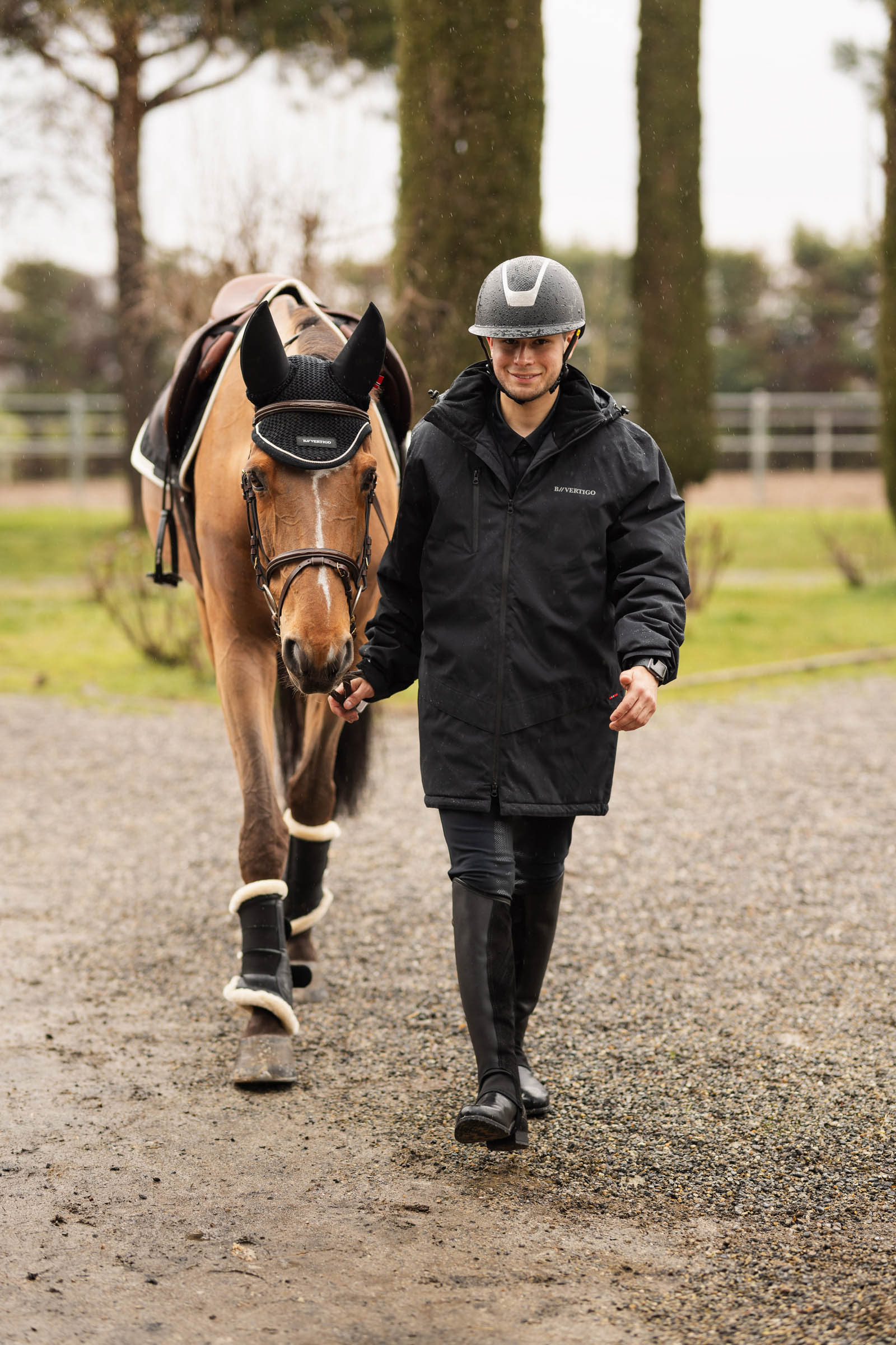 B Vertigo Milo miesten vedenpit&auml;v&auml; parkatakki