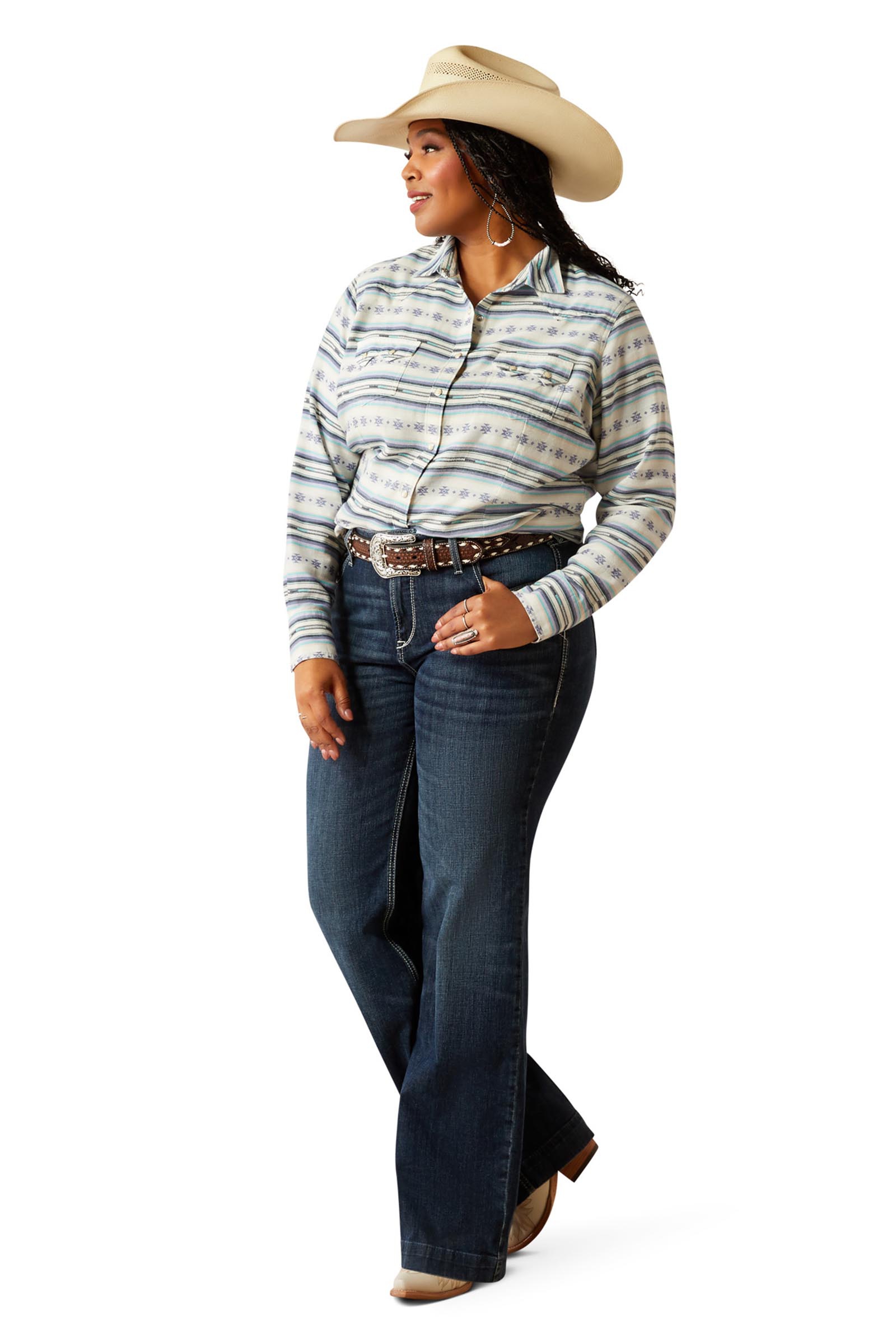 Ariat Seaside Serape naisten paita neppareilla