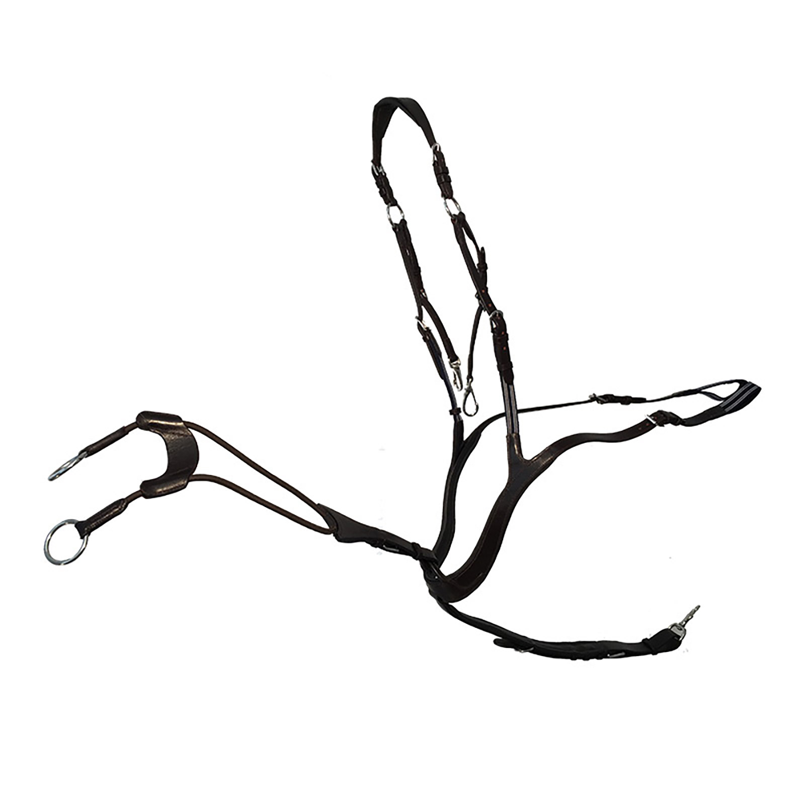 Brown Kavalkade Caya anatominen rintaremmi 5-pistekiinnityksellä