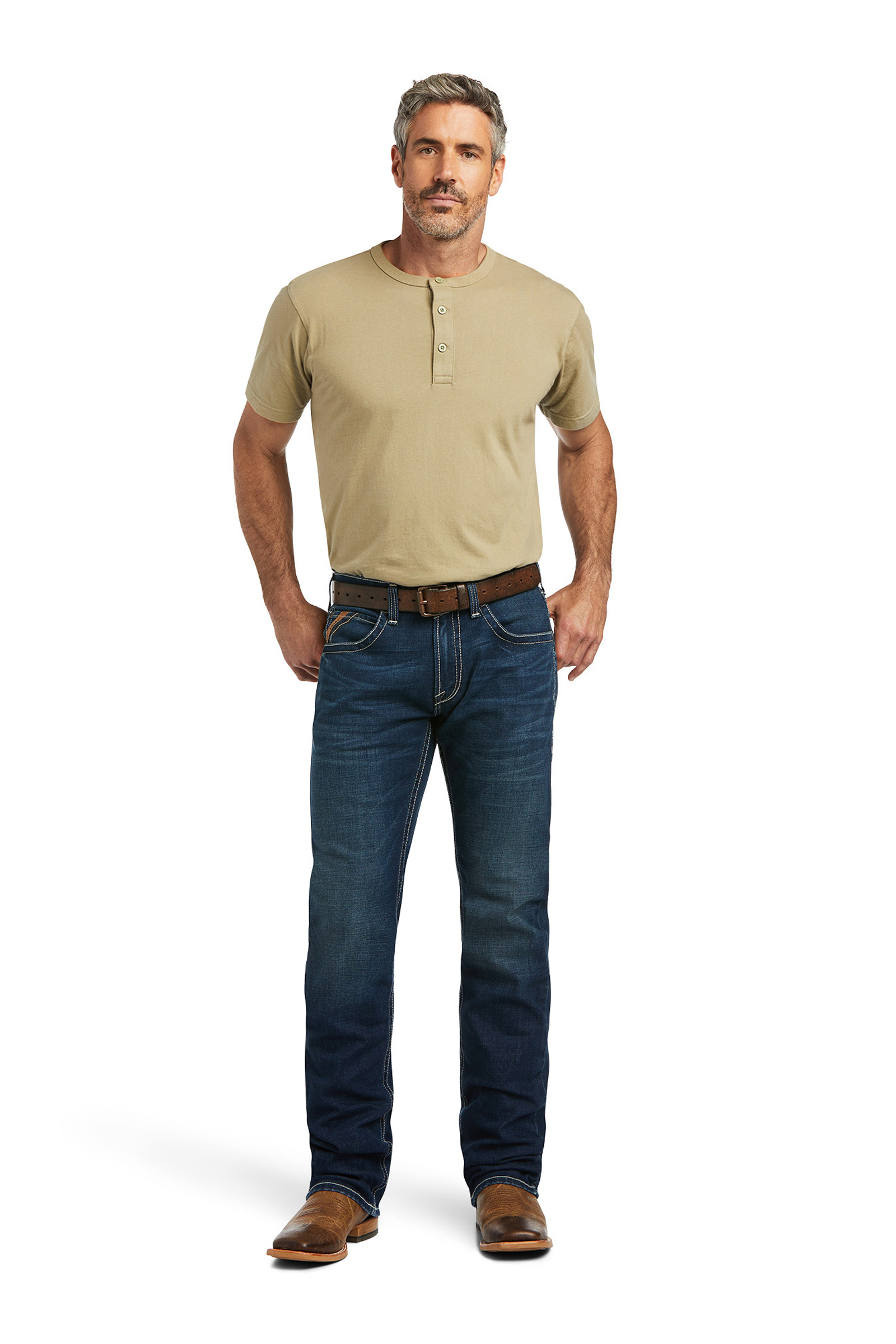 Ariat M5 Straight Stretch Remming stackable suorat farkut