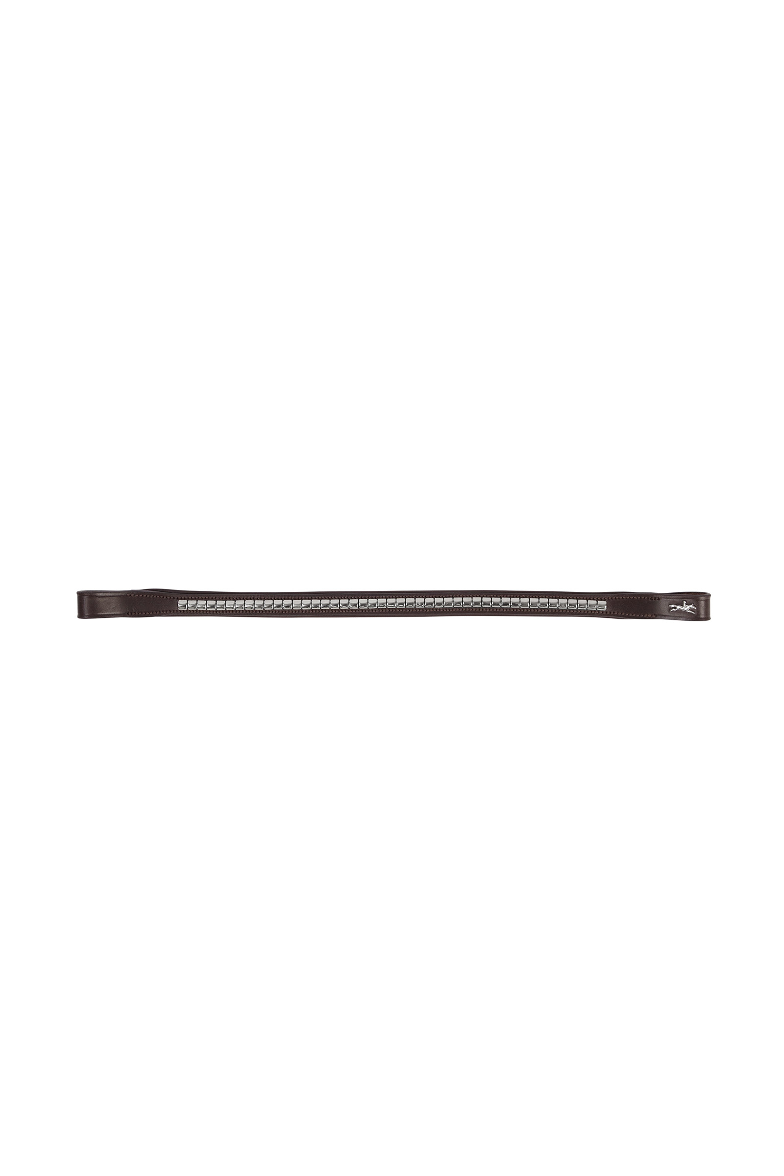 Dark Brown/Silver Schockemöhle Sports Clincher S Select Browband
