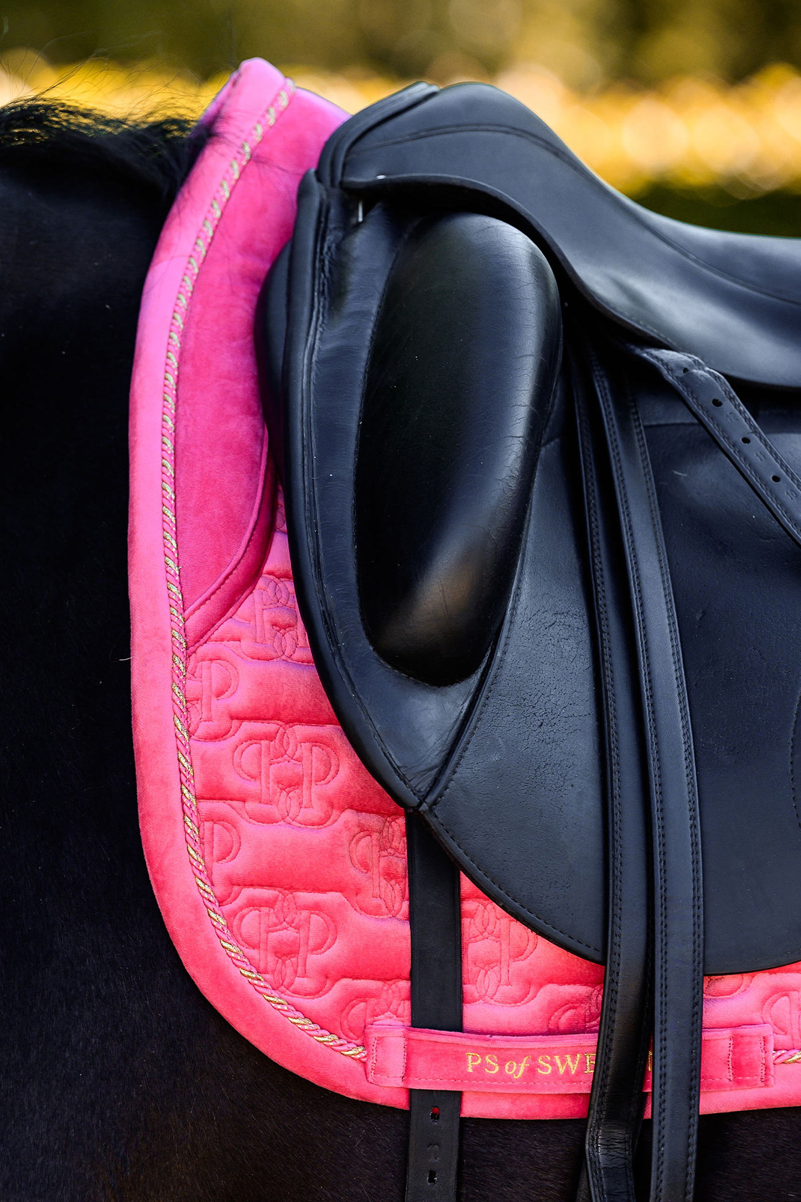 PS of Sweden satulahuovat Velvet Monogram kouluratsastus