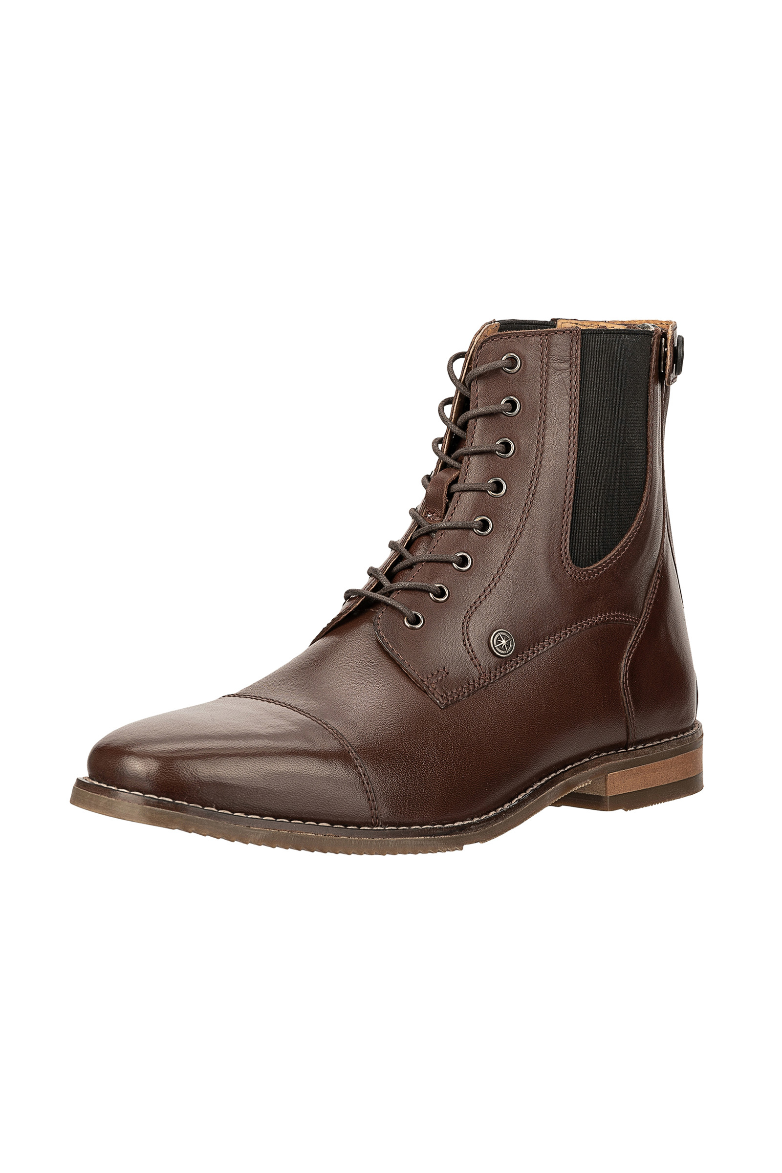 brown Suedwind Footwear Florentina Back Zip Lace Jodhpur Boots