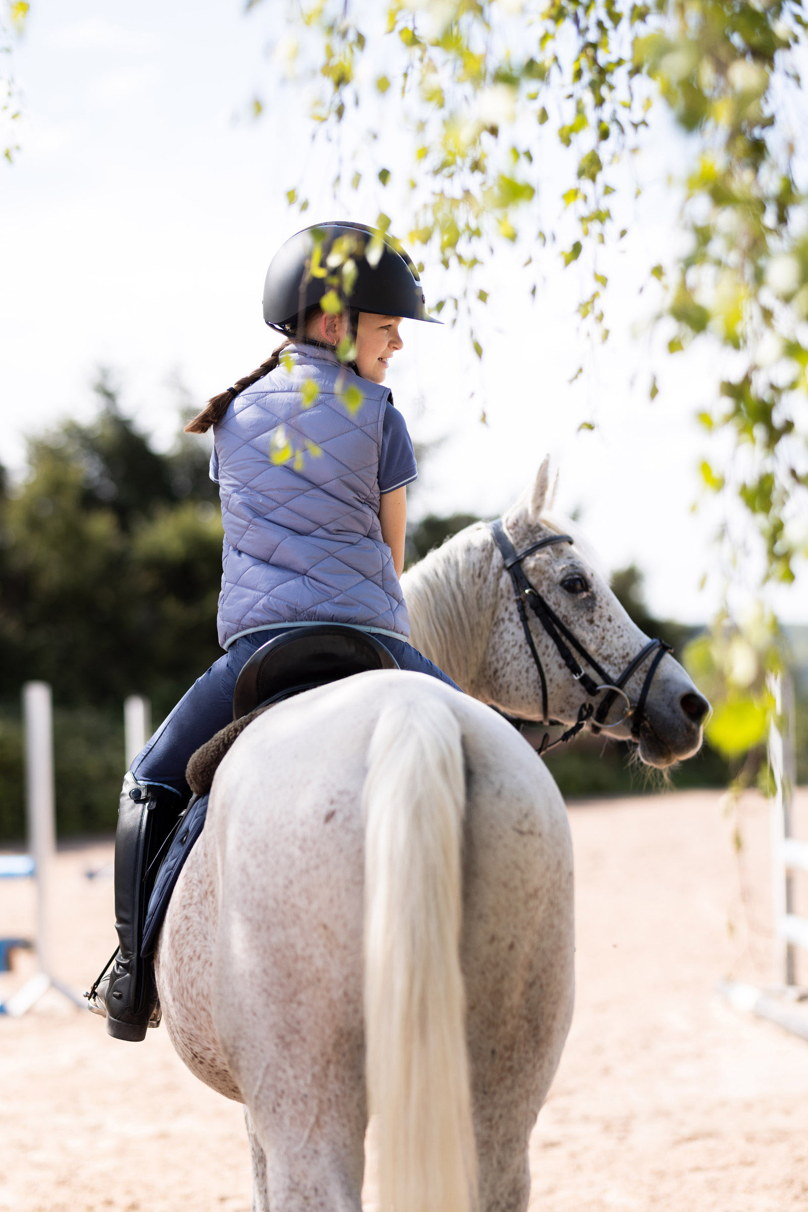 Horze Selina lasten ratsastusliivi