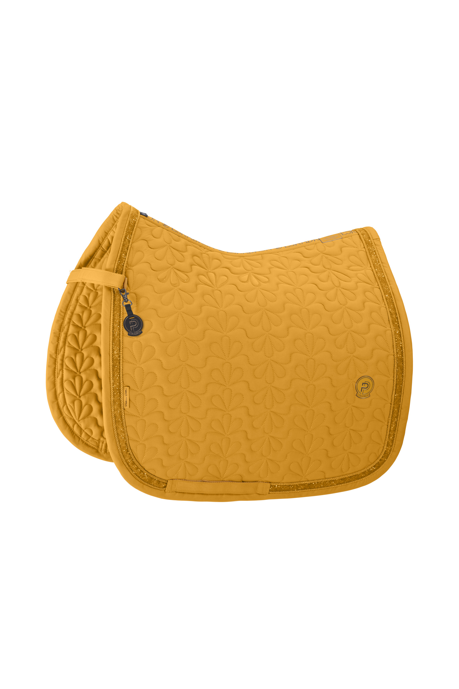 Golden Yellow Eskadron Platinum 25 Sparkle Jewel Ratsastustyyny