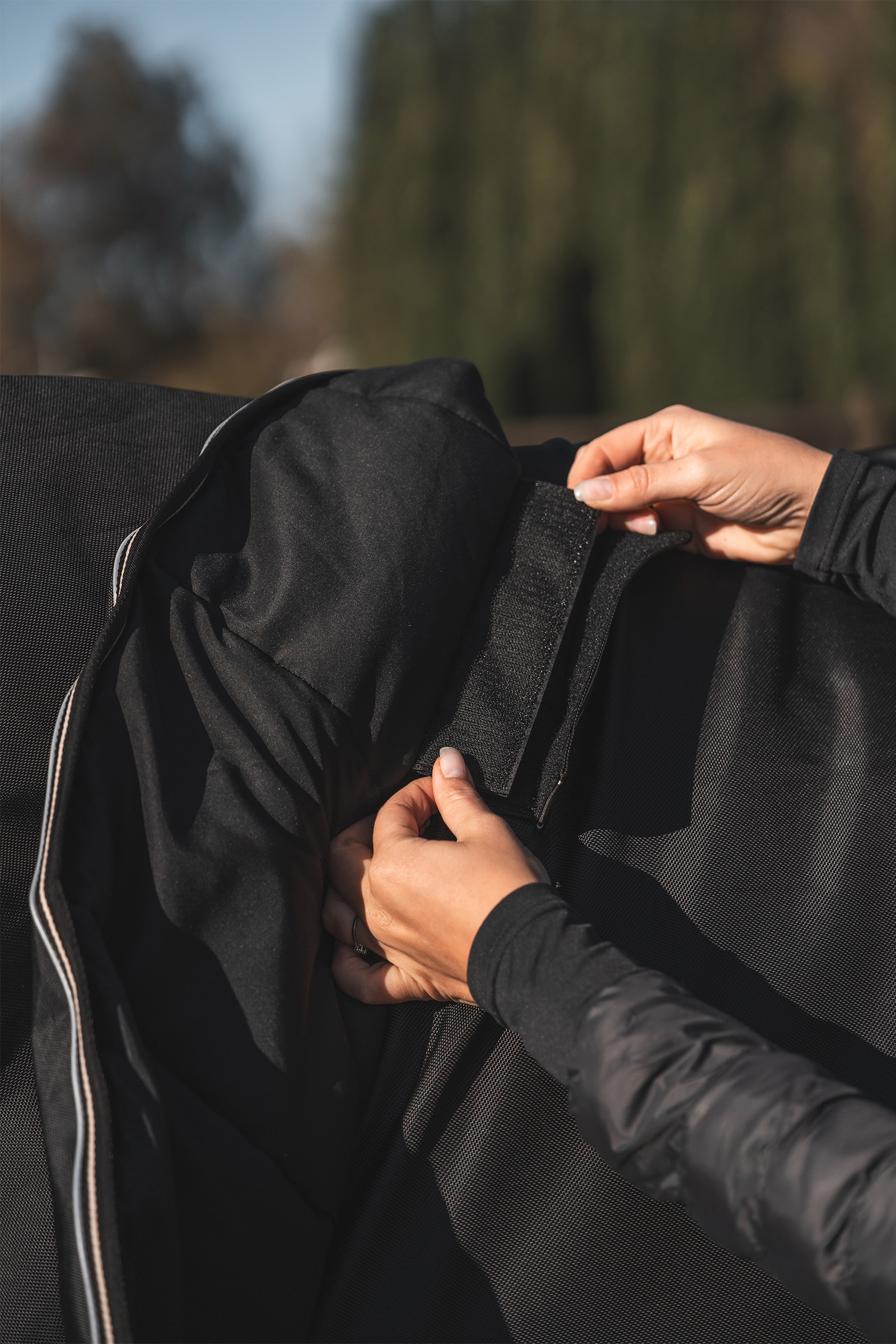 Back on Track Obsidian Ulkoloimi irrotettavalla kaulaosalla, 300g