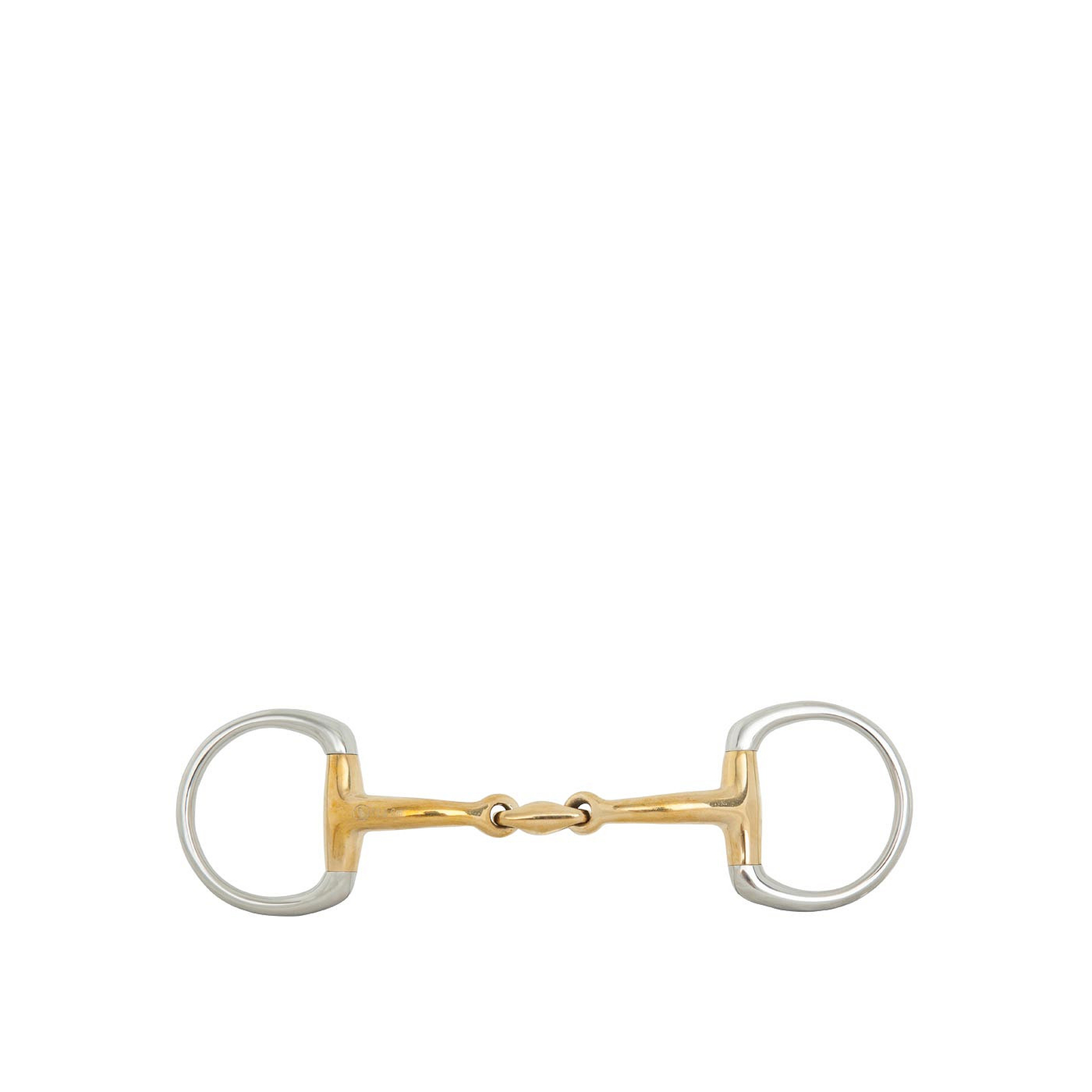 BR Soft Contact Double Jointed Snaffle Bit 14mm