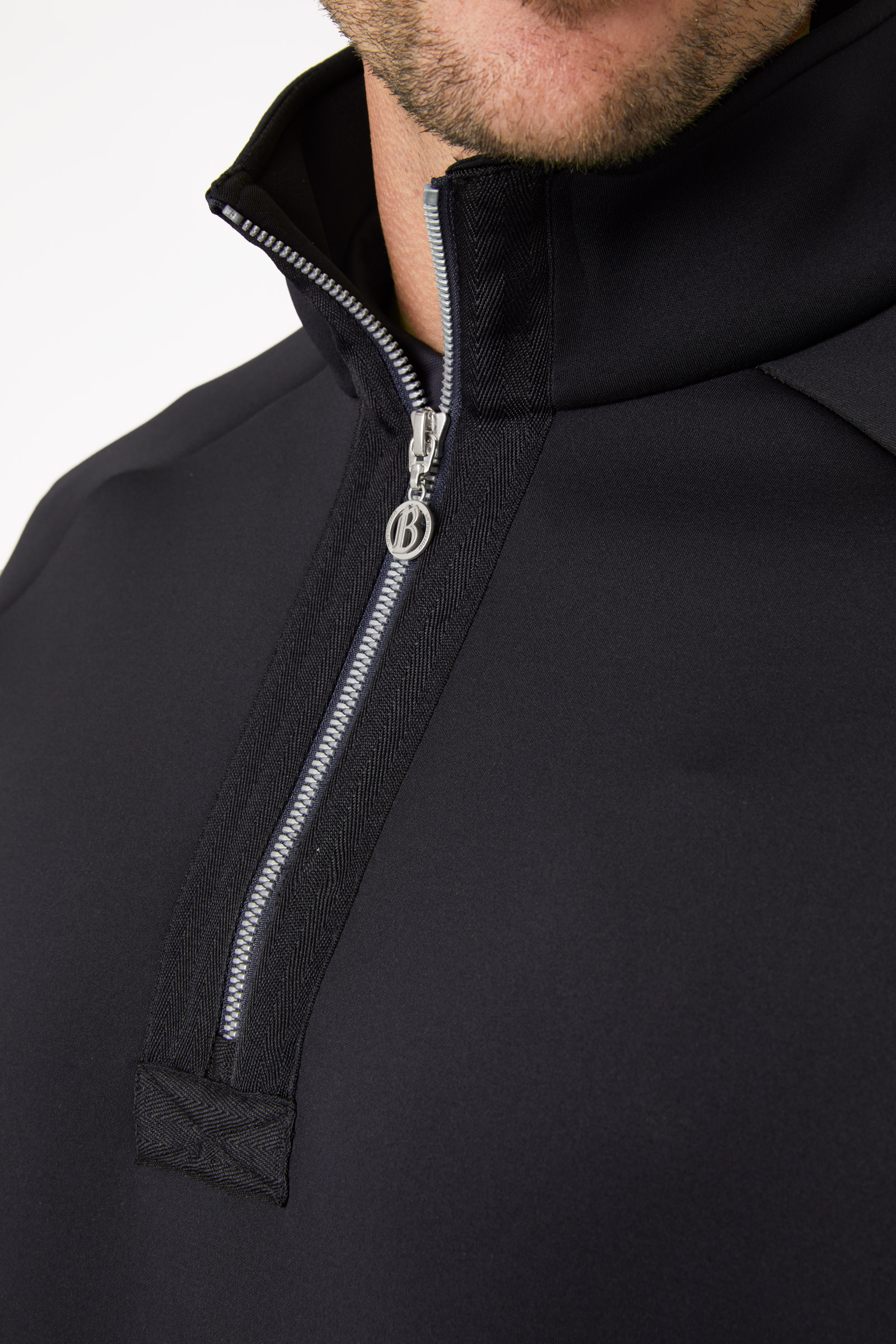 B Vertigo Nicolas miesten toiminnallinen treenipaita vetoketjullisilla taskuilla