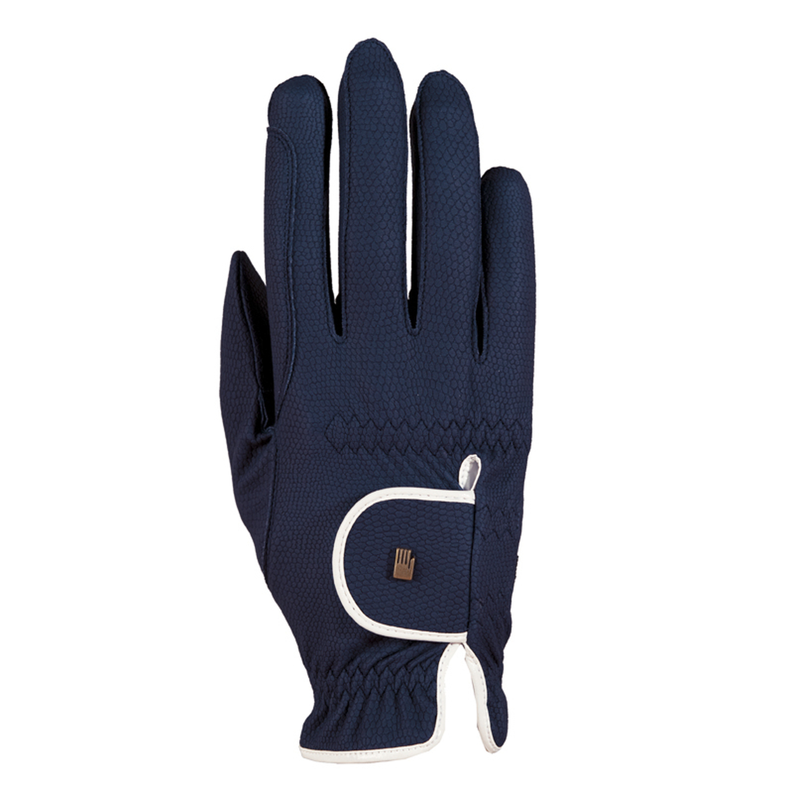 Dark Blue/White Roeckl Lona Roeck grip two-tone