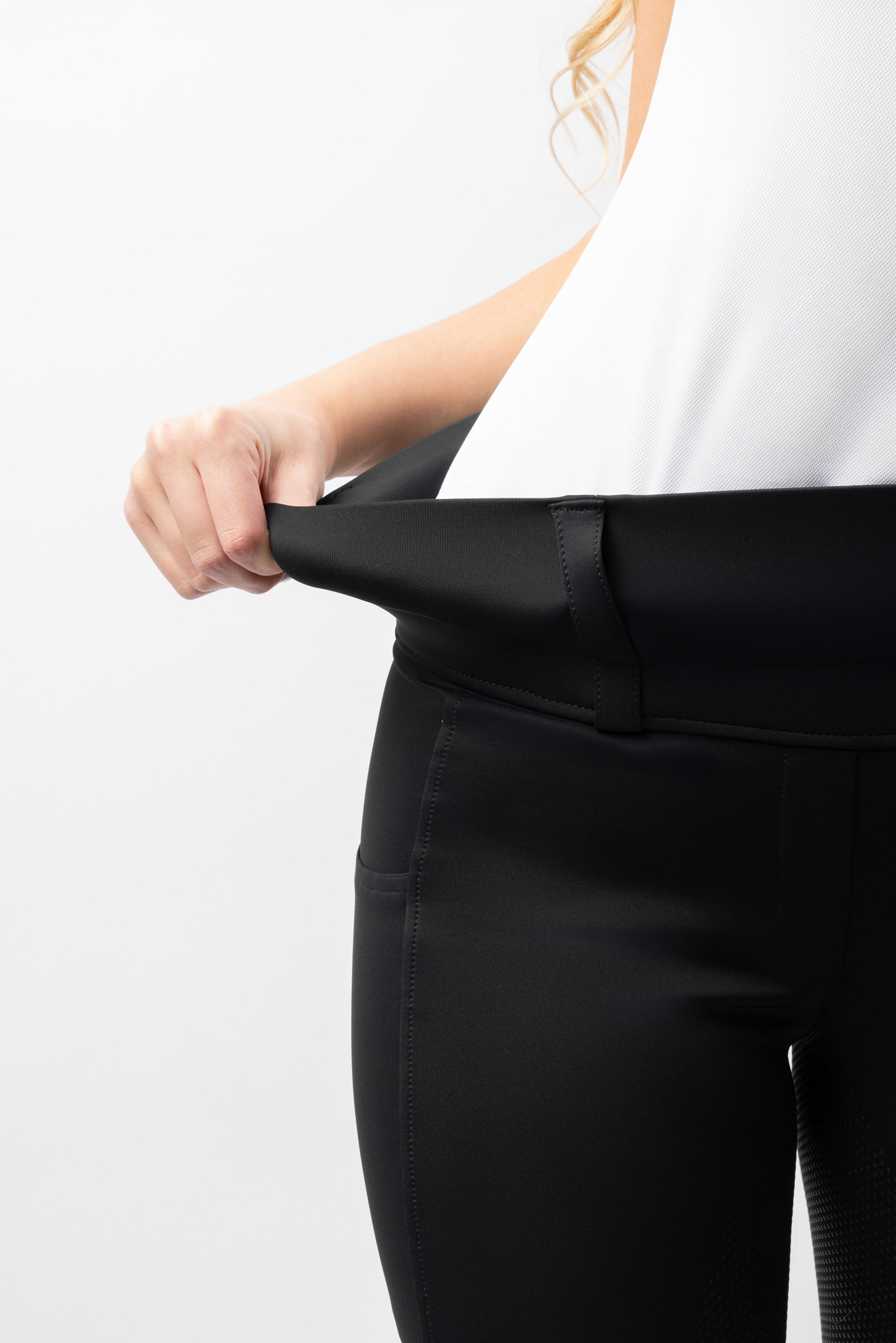 Horze Anya naisten kokopaikkaiset ratsastusleggingsit silikonigripillä UPF 50+