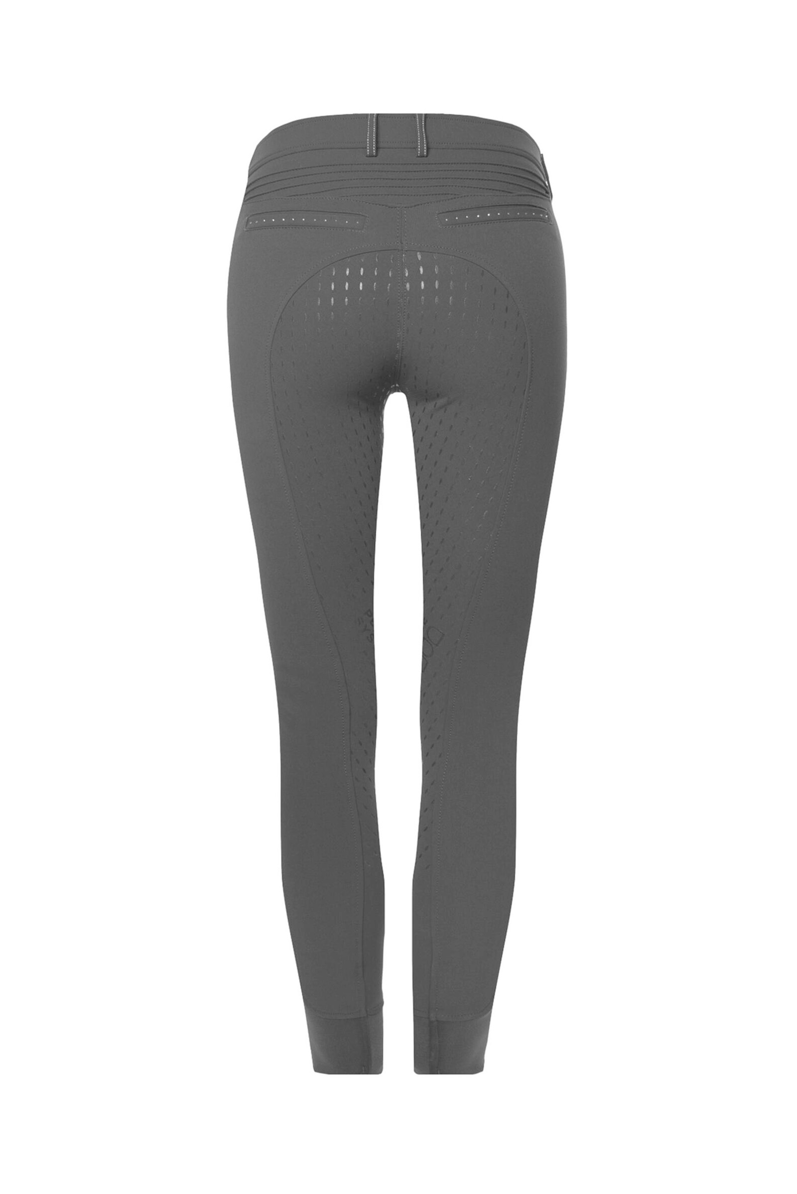 Graphite Dark grey Cavallo CAVALCALIMA Grip Women's Full Seat Breeches