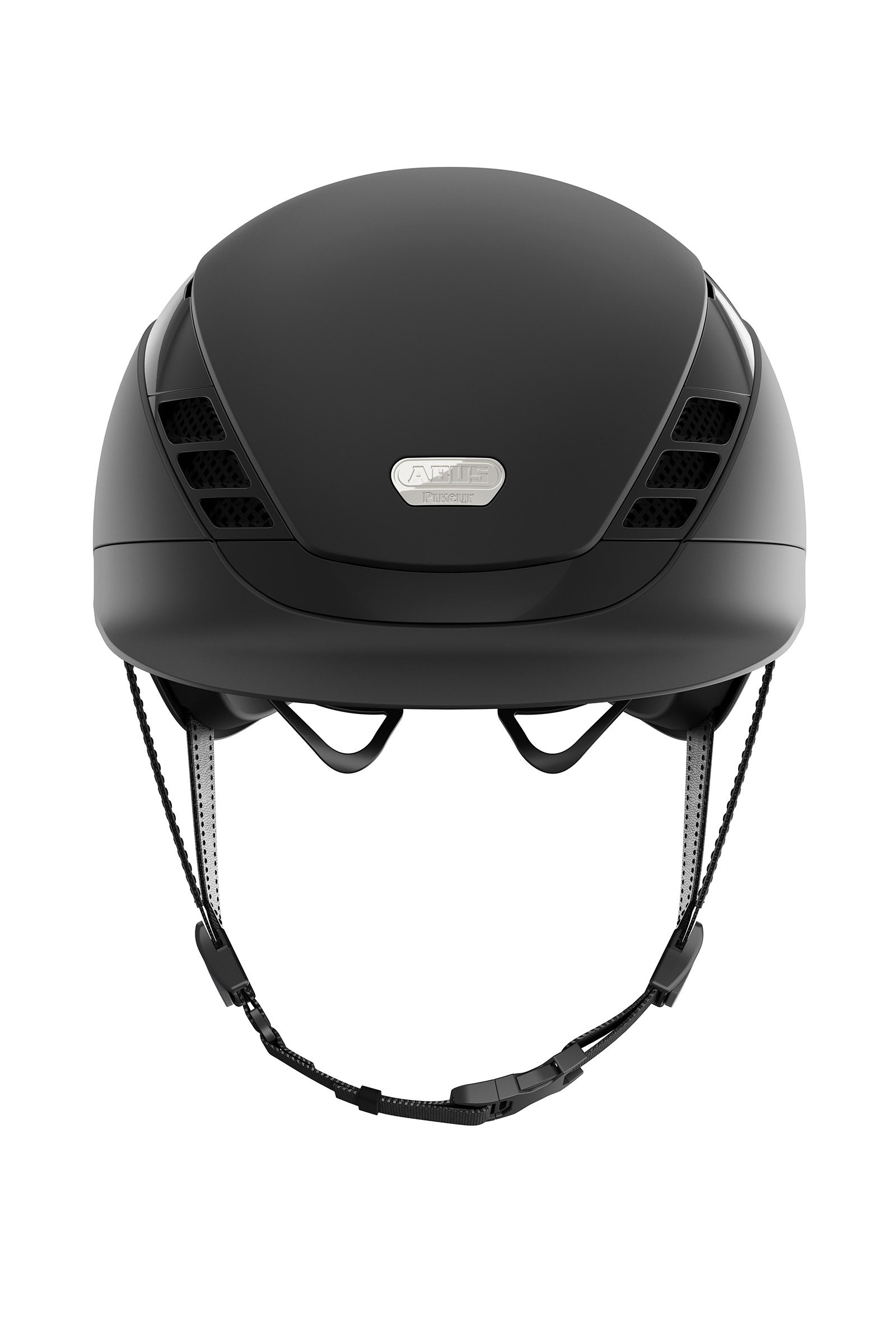Black Abus Pikeur AirLuxe Pure ratsastuskypärä