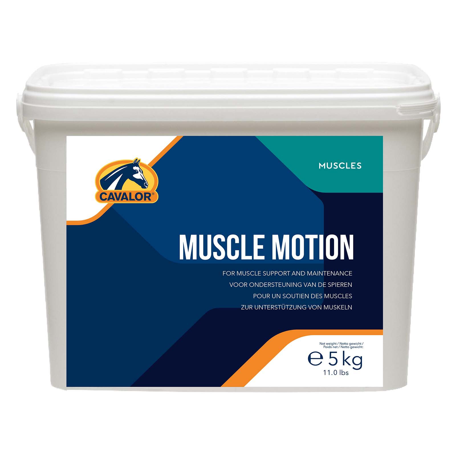 Cavalor Muscle Motion Powder lihaksille, 5 kg