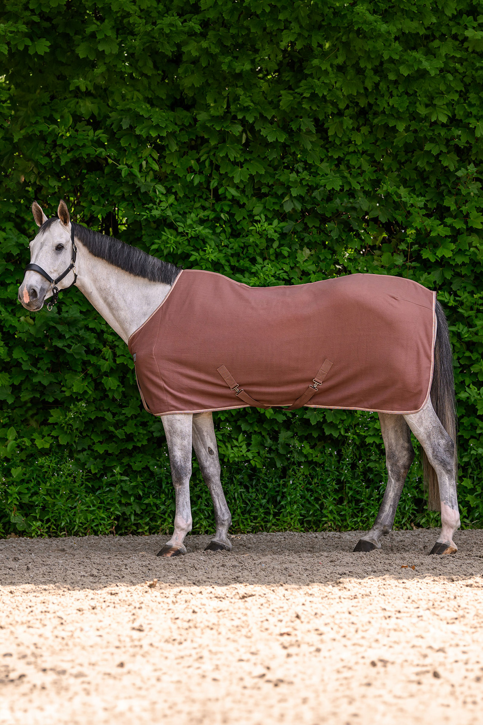 Mocca Waldhausen ECONOMIC fleece loimi ristiv&ouml;ill&auml;