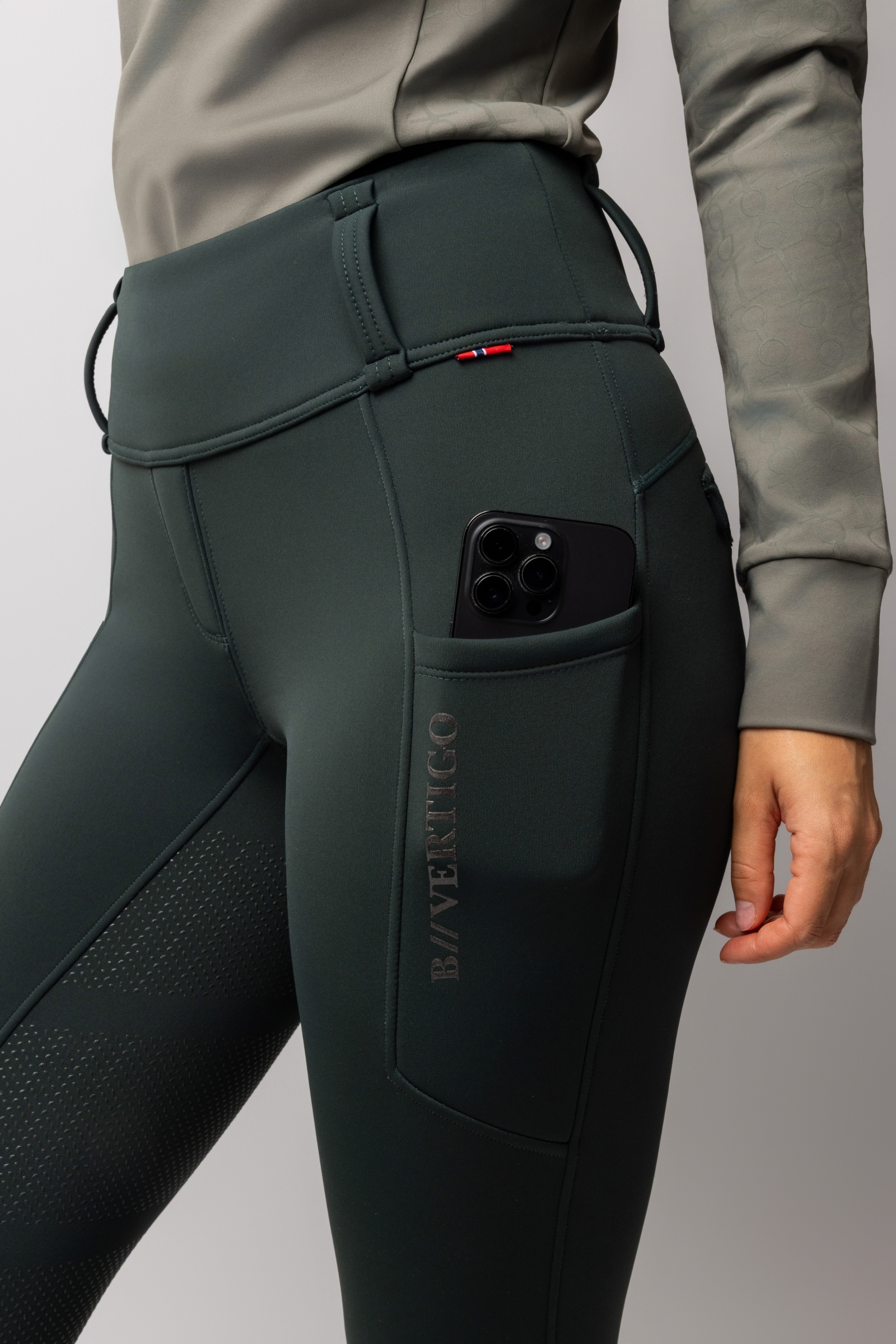 B Vertigo Chiara naisten kompressio thermo ratsastushousut kokopaikalla