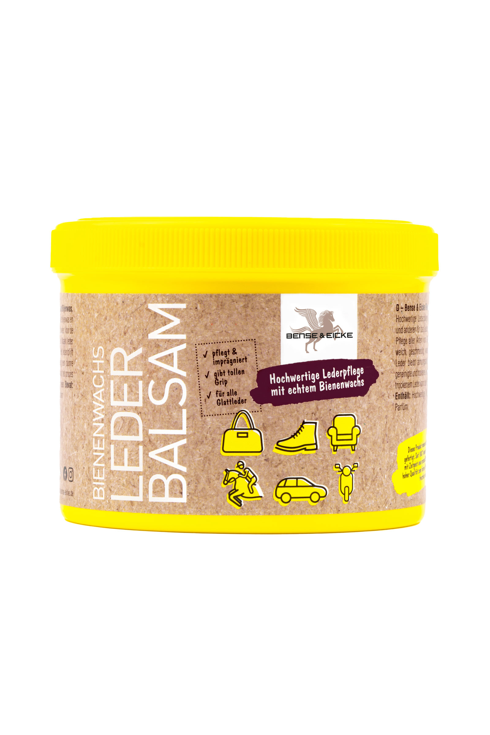 Bense & Eicke Mehiläisvahainen nahkabalsami, 500 ml