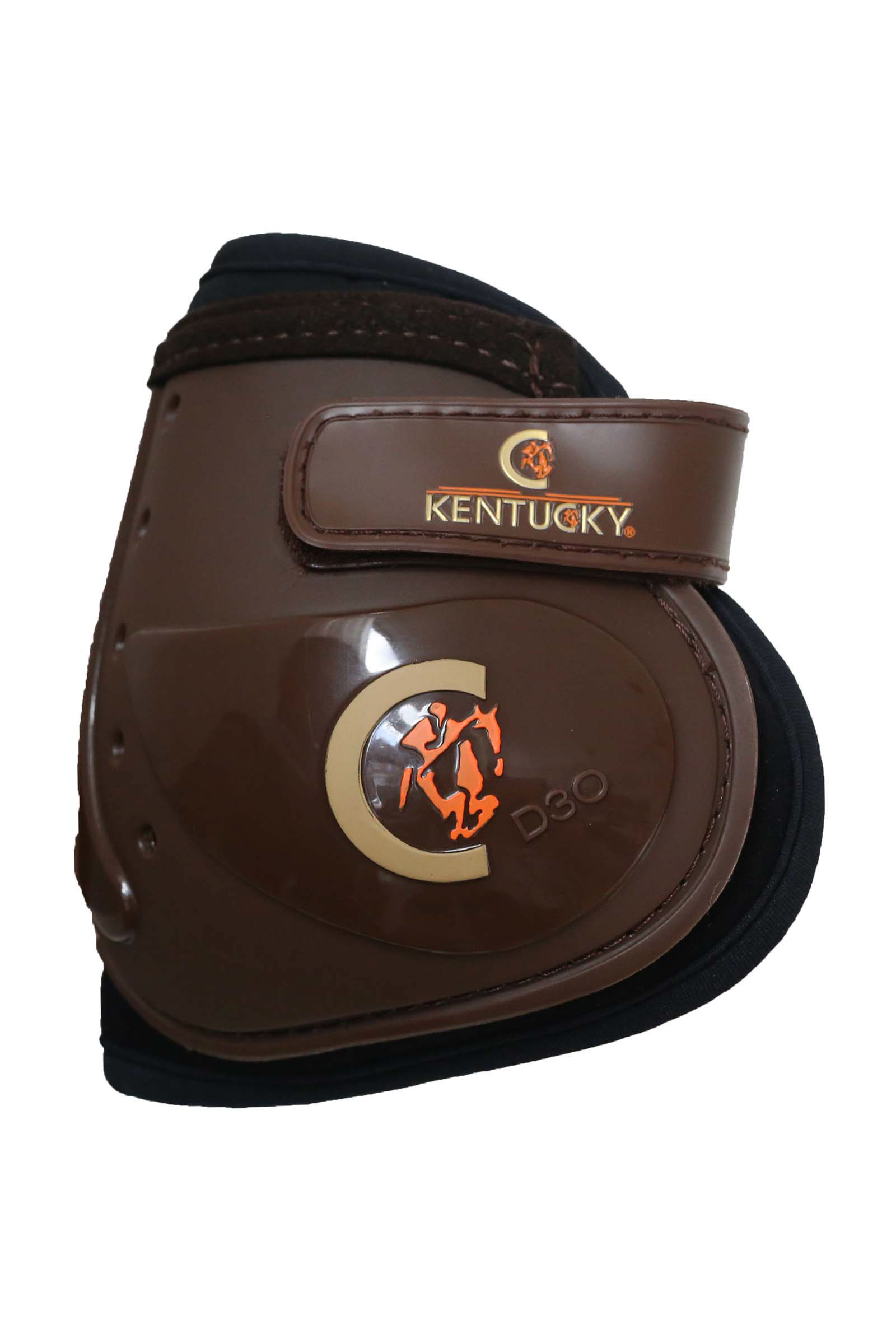 Brown Kentucky Horsewear Moonboots, takajalan suojat