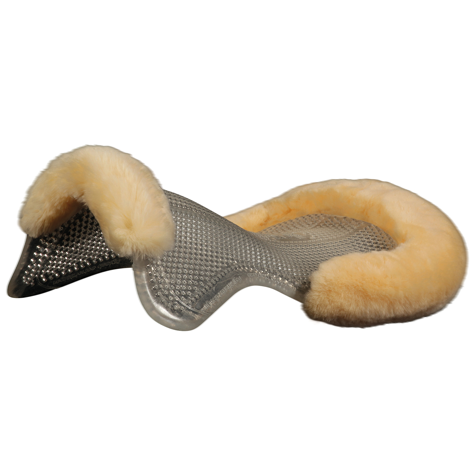 Transparent/ Natural Acavallo Terapeuttinen Puhdas Geelialusta Lampaankarva-aukolla  