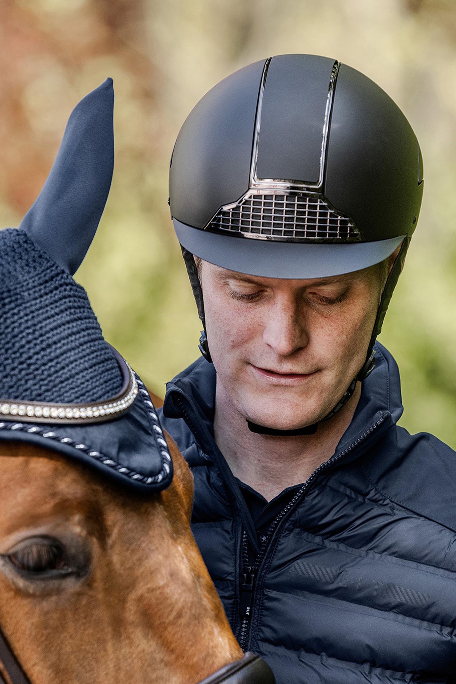 SWING H24 Chrome ratsastuskypärä