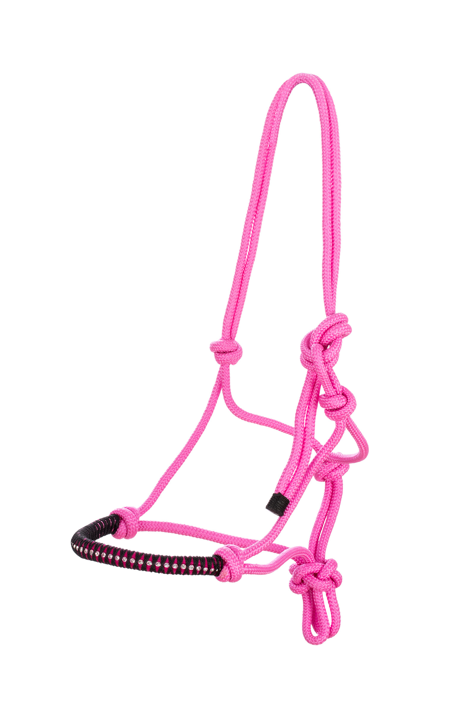 Pink USG Knotted Rope Halter