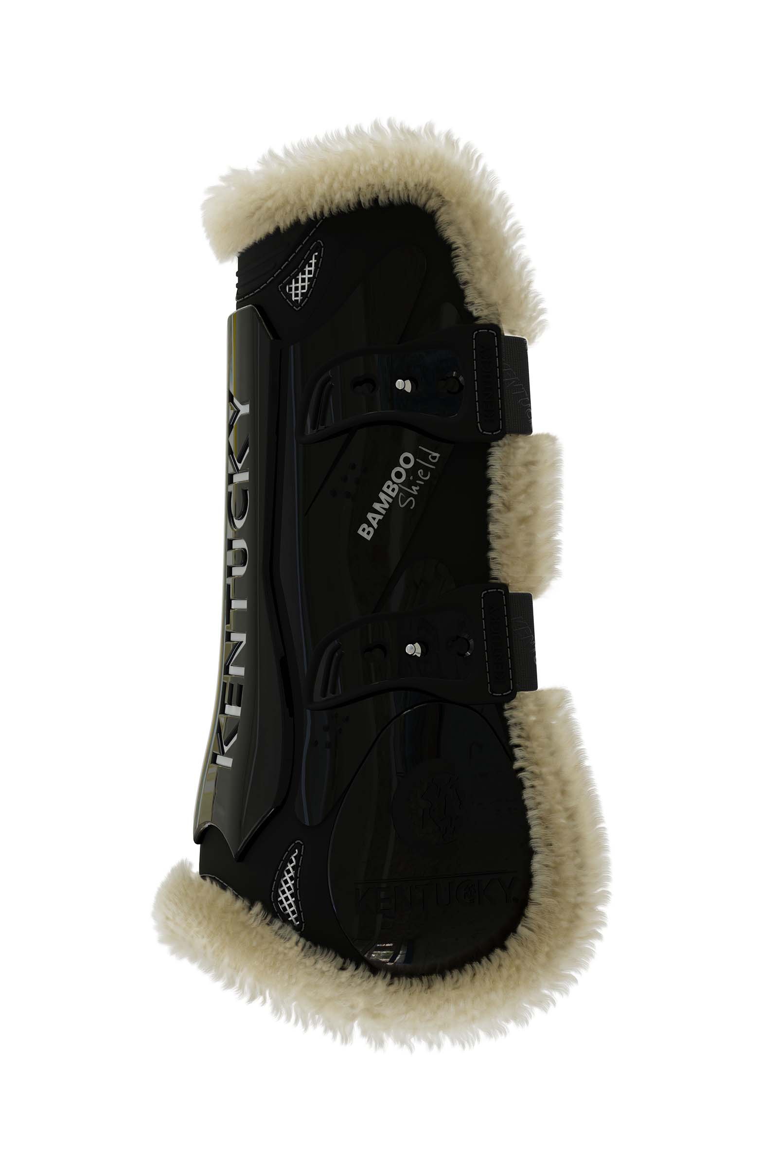 Kentucky Horsewear Vegan Sheepskin Bamboo Elastic jännesuojat