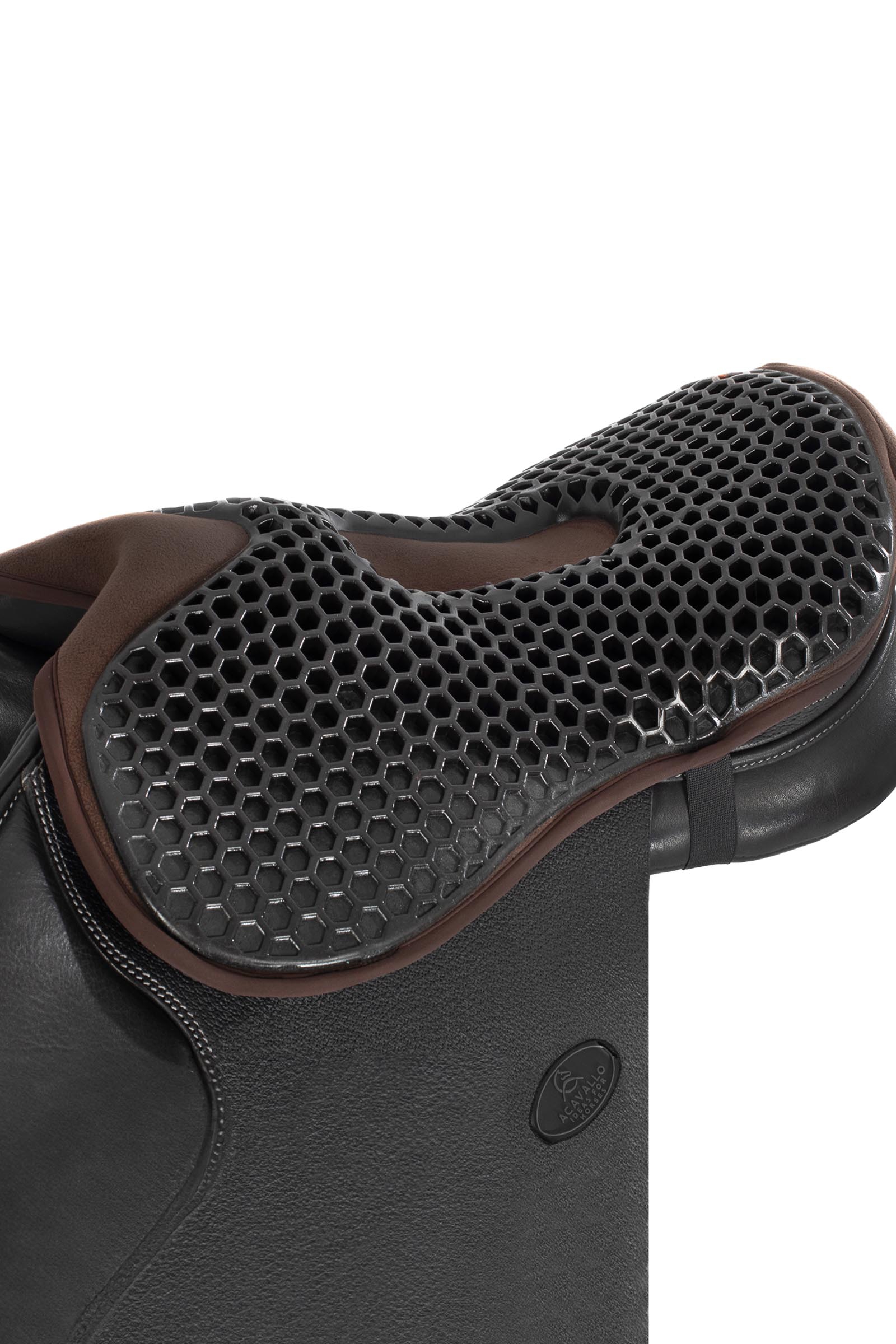 Acavallo Ortho-H&auml;pyluu Esteratsastus Istuinsuoja Hexa Gel-Out Dri-Lex, 20 mm  