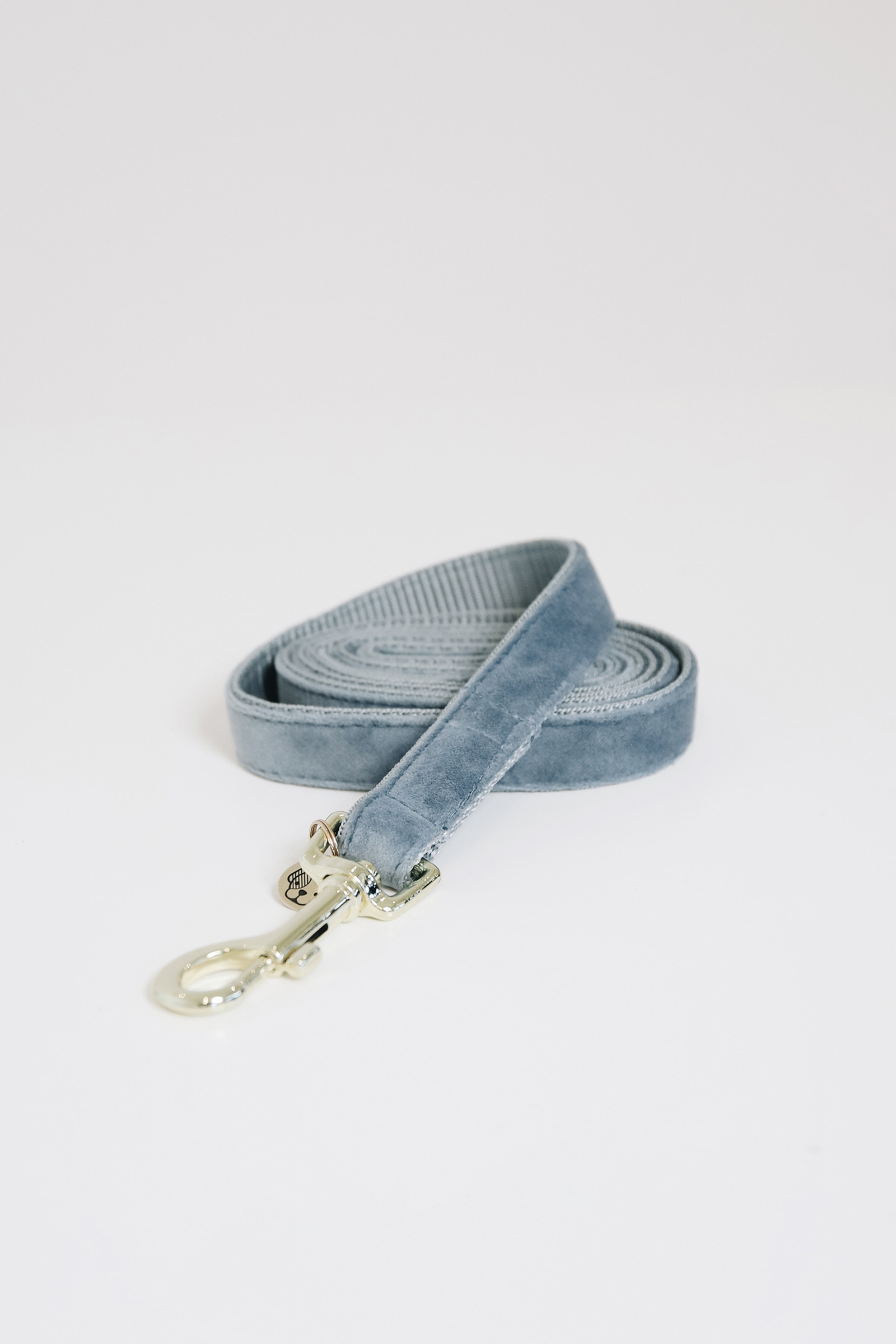 Light Blue Kentucky Dogwear Dog Lead Velvet -talutushihna