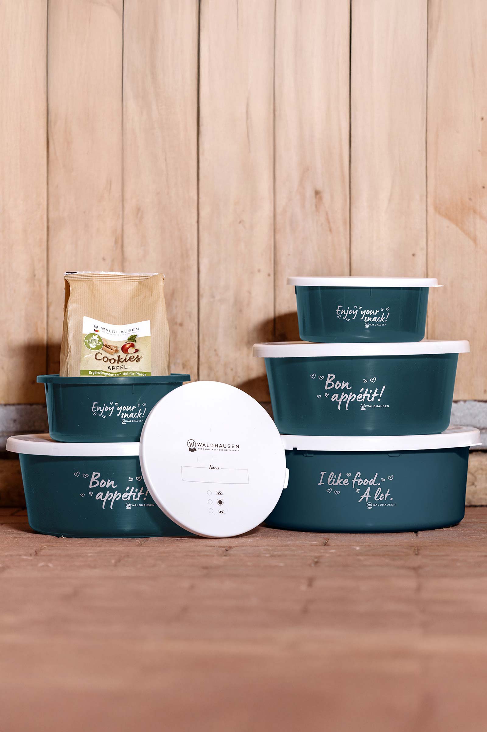 Waldhausen pieni ruokintakuppi kannella